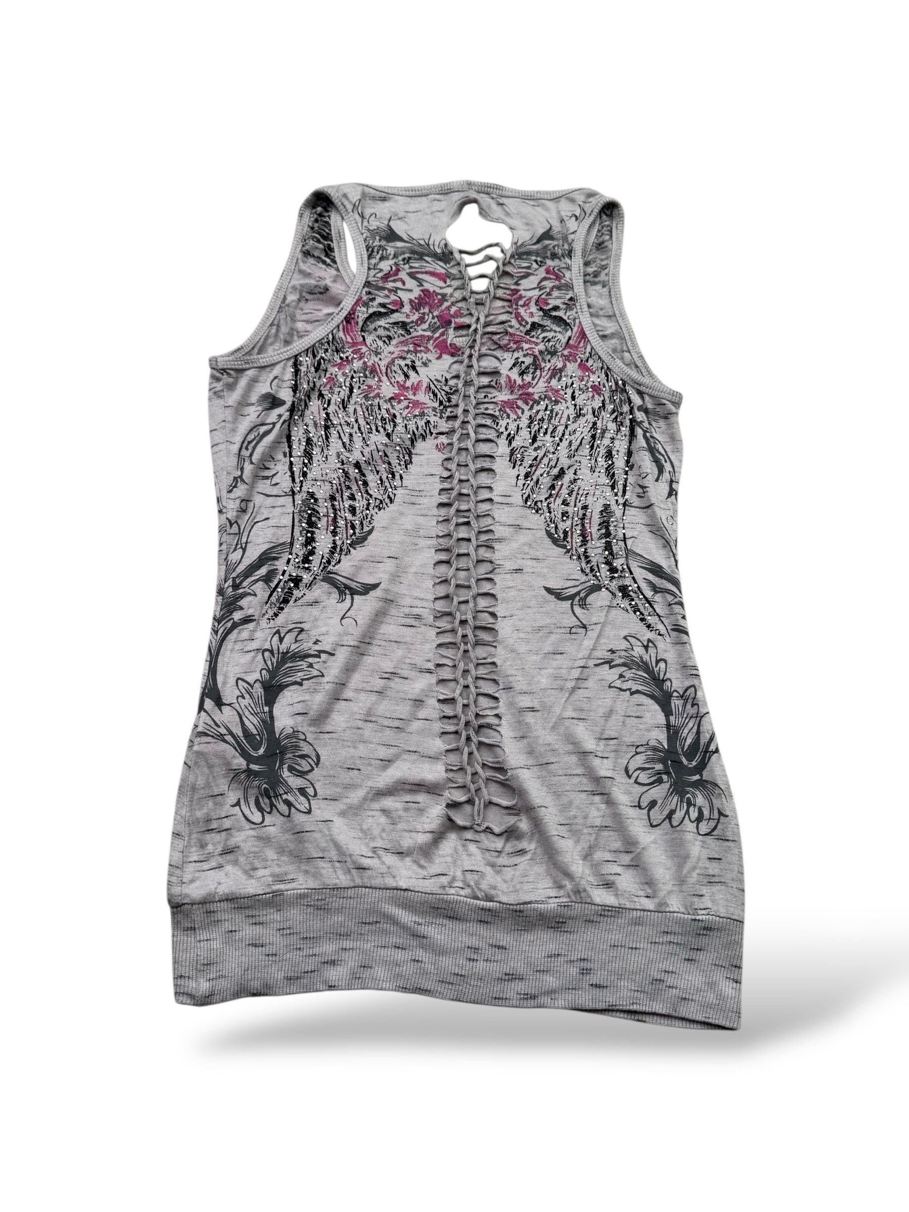 Japanese Brand Vintage Tank Top W359(V9) Size S / US 4 / IT 40 - 3 Thumbnail