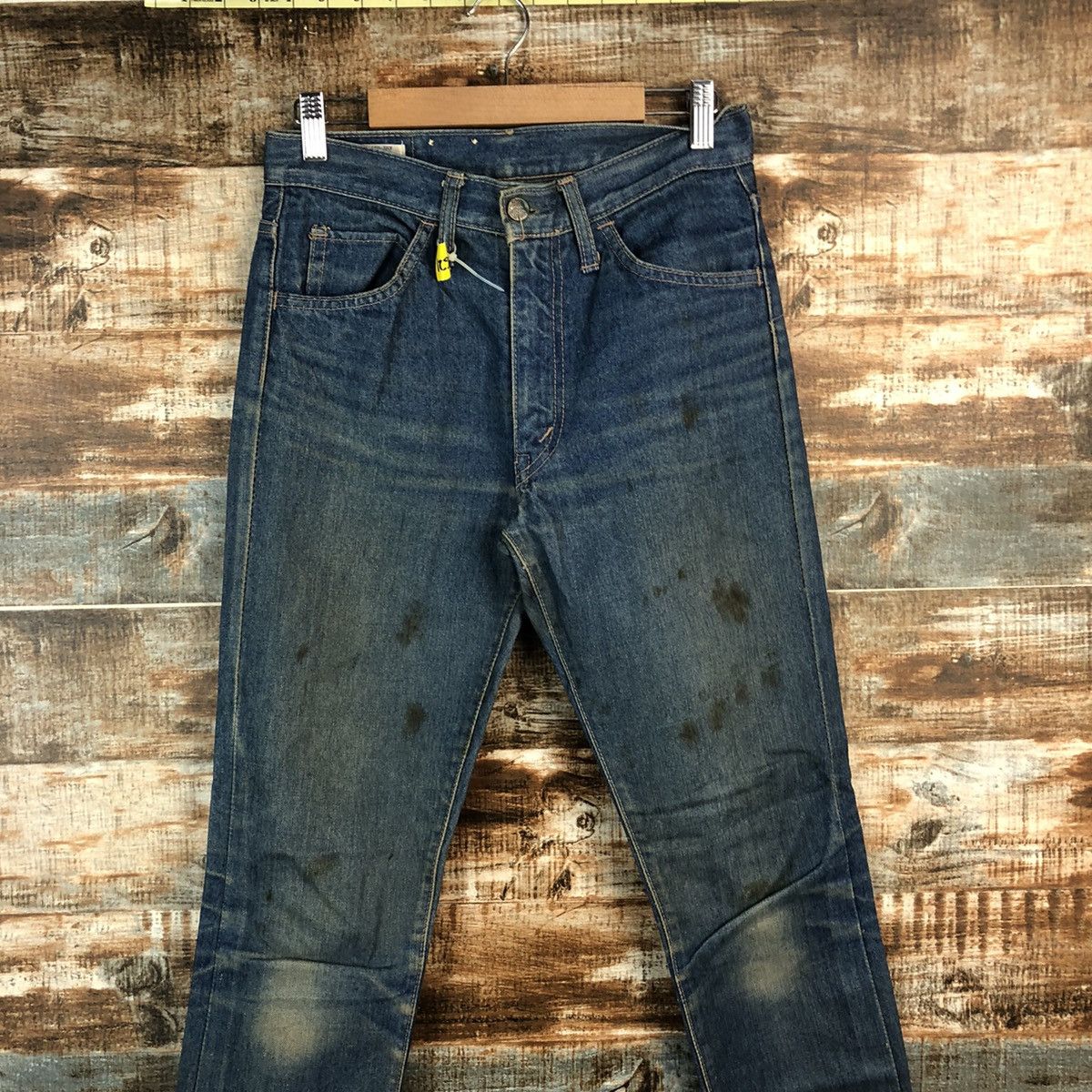 Big John DL Big John vintage Blue Denim Pants #C621 Size US 28 / EU 44 - 2 Thumbnail