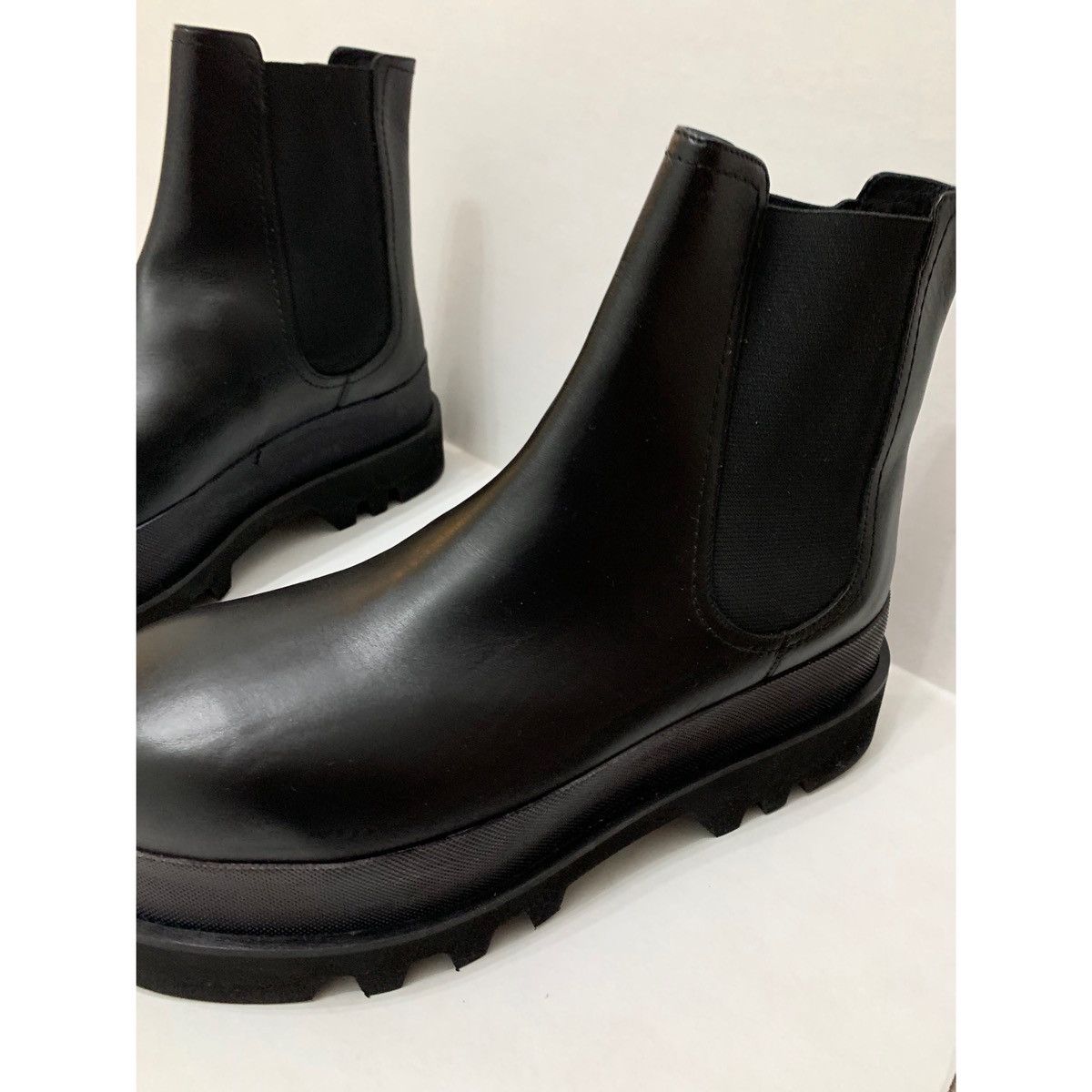 Helmut Lang HELMUT LANG CHELSEA CHUNKY ANKLE BOOTS Size US 10.5 / EU 43-44 - 13 Thumbnail