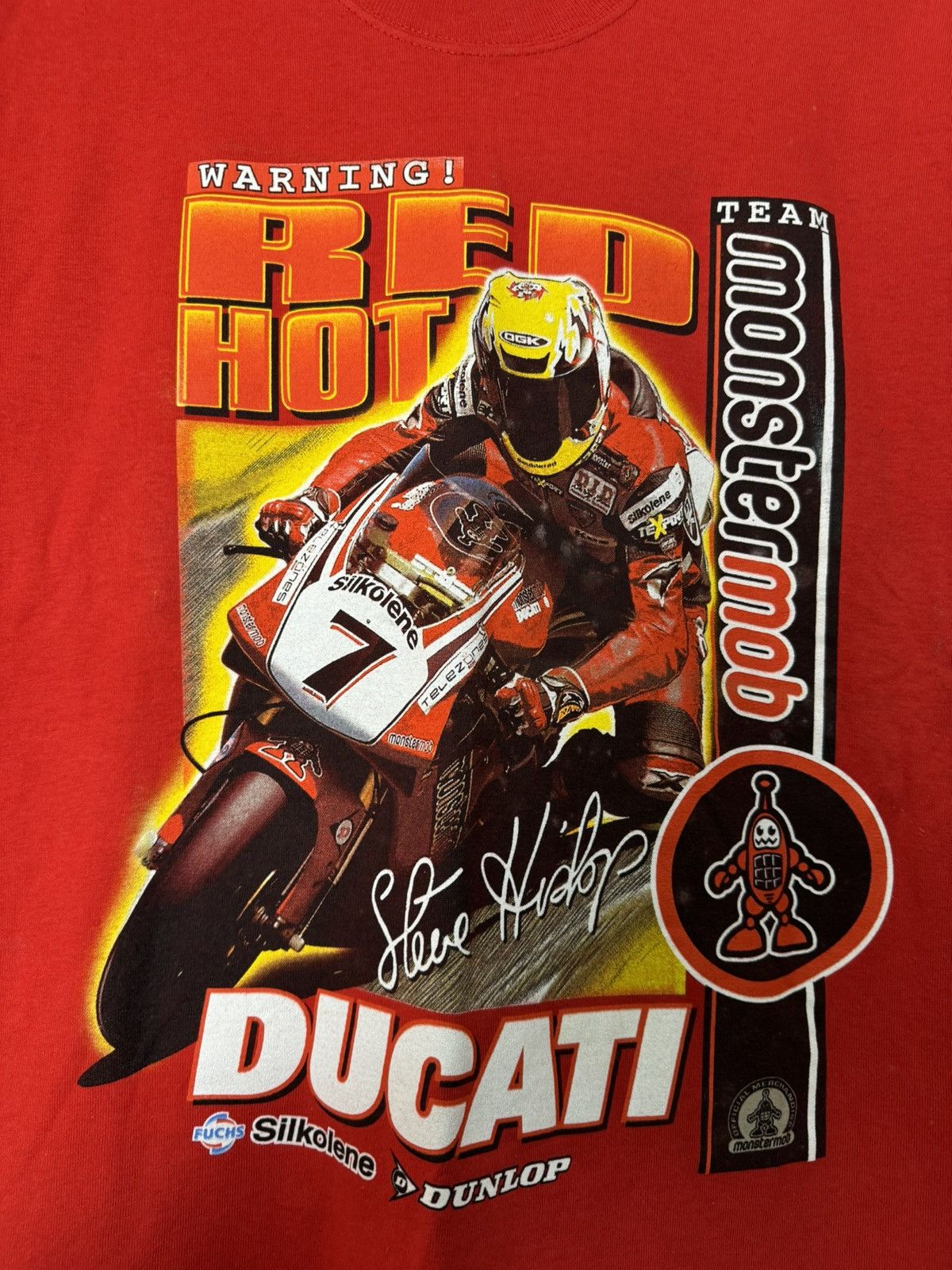 Ducati Vintage Ducati motto racing tee 00s Streetwear Y2K Racing Size US M / EU 48-50 / 2 - 2 Thumbnail