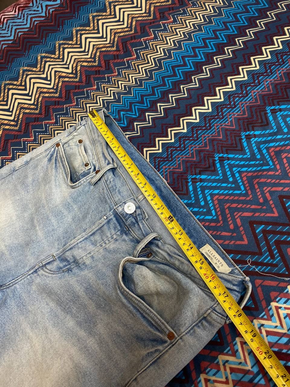 Allsaints × Japanese Brand Allsaints Jeans Distressed Japanese Style Pants Mens Size US 34 / EU 50 - 7 Thumbnail