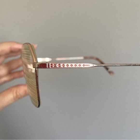 Etnia Barcelona Etnia Barcelona Gold Brick Lane Glasses Frames 🇪🇸 Size ONE SIZE - 4 Thumbnail