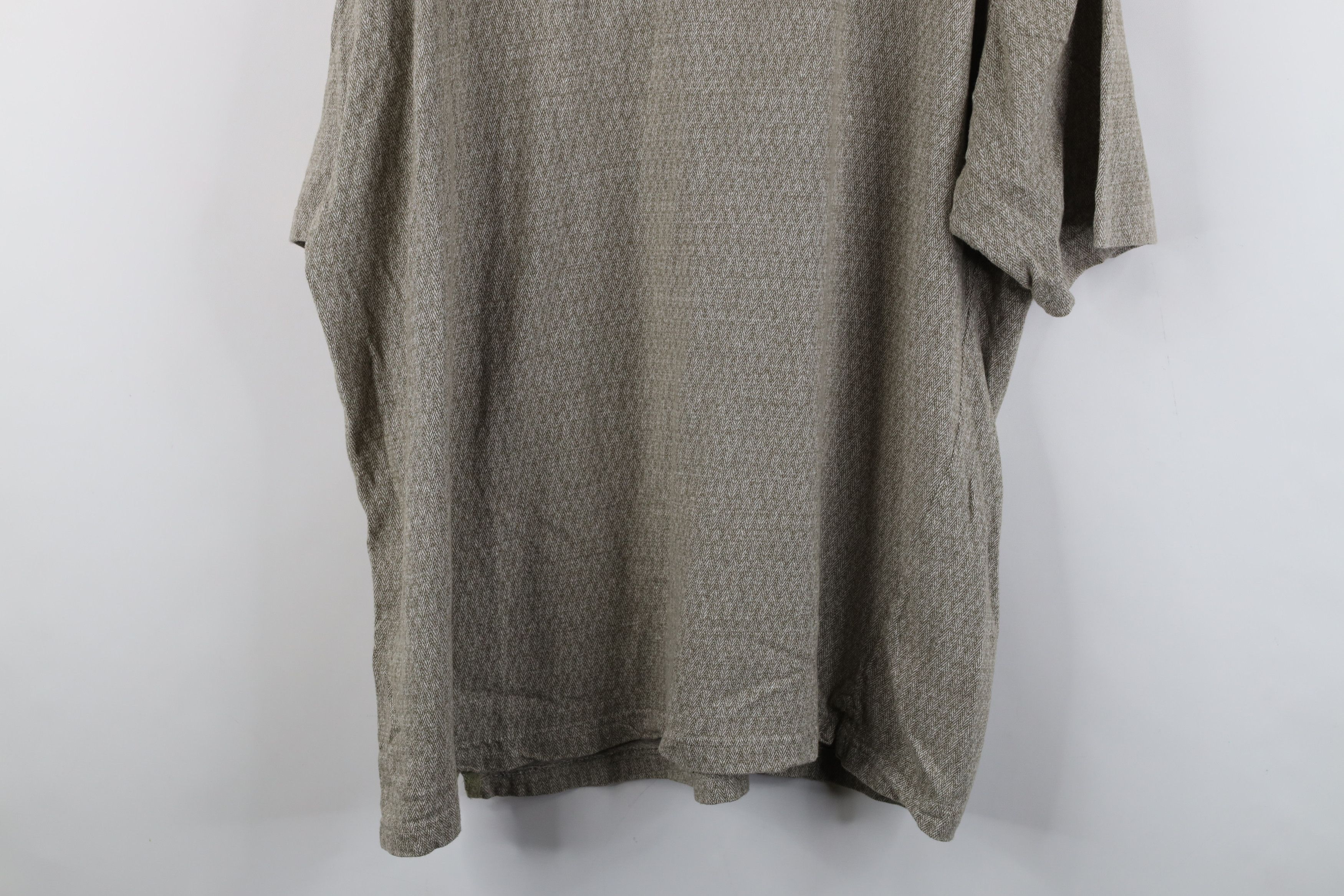Vintage Vintage 90s Streetwear Geometric Knit Golf Polo Shirt Green Size US XL / EU 56 / 4 - 11 Thumbnail