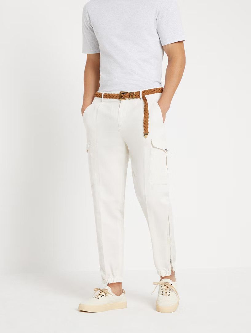 Brunello Cucinelli Dyed Pants in Open White Size US 30 / EU 46 - 1 Thumbnail