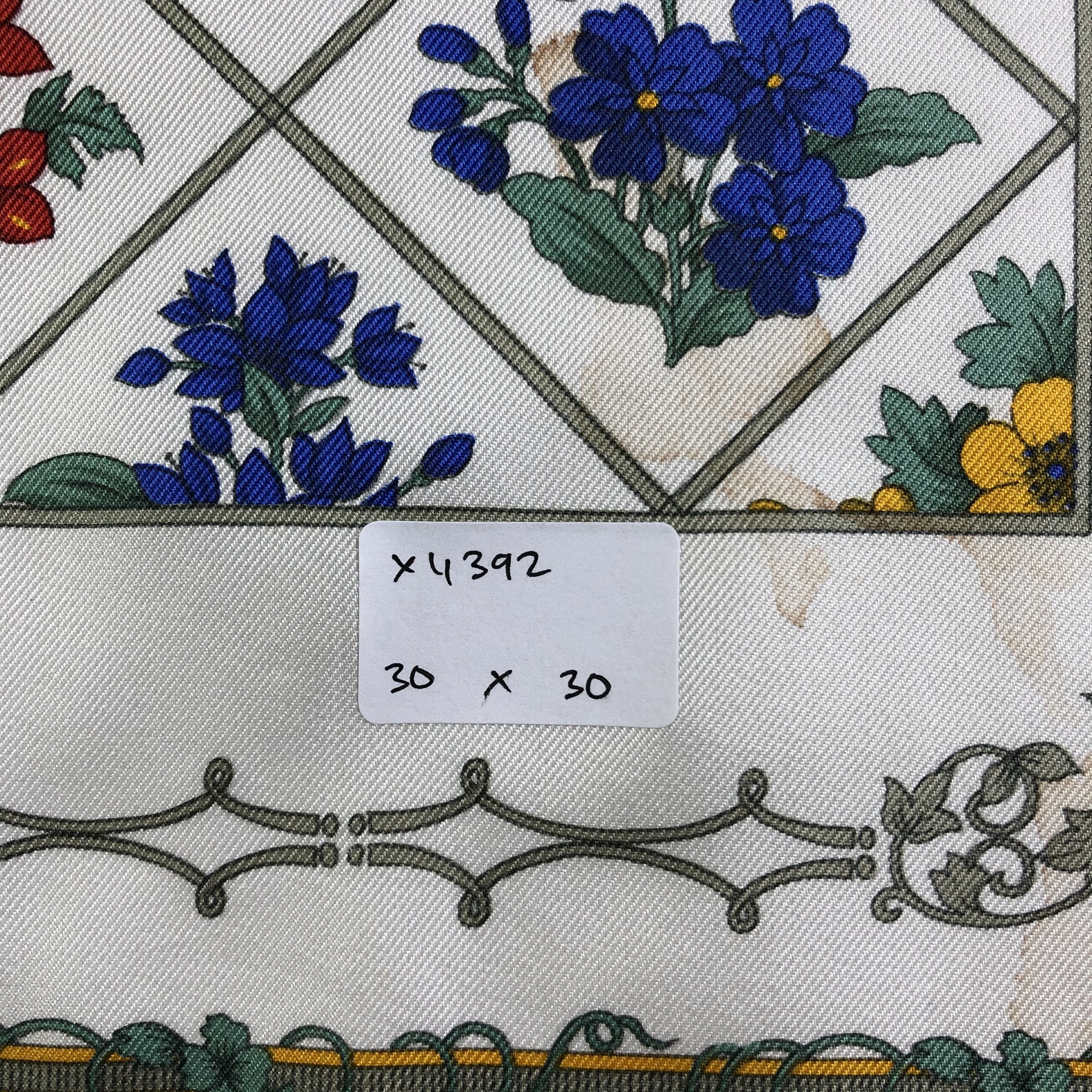 Vintage Vintage Silk Scarf Size ONE SIZE - 8 Thumbnail