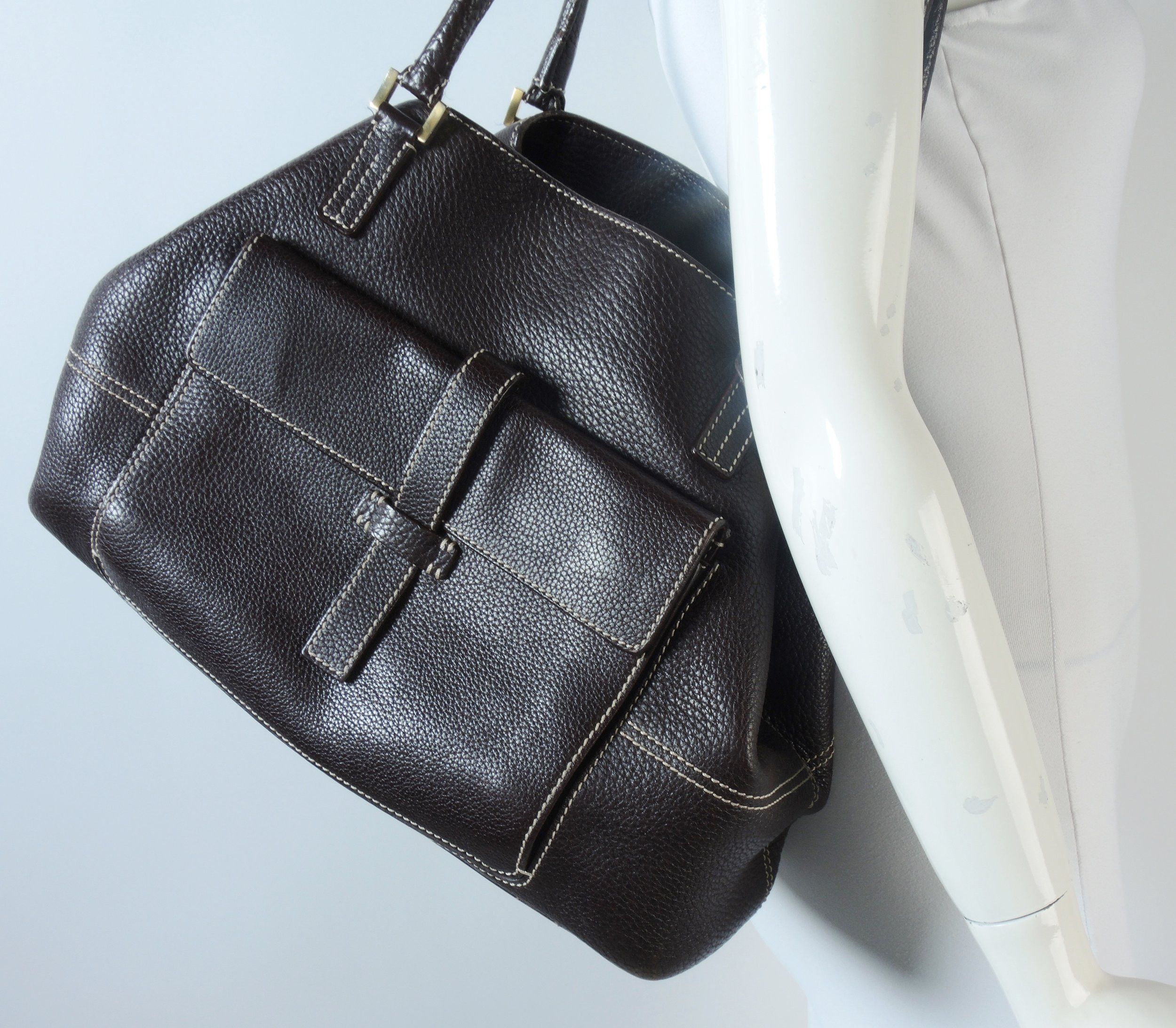 Loro Piana o1smst1ft0424 Size: OS / Shoulder Bags in Brown Size ONE SIZE - 8 Thumbnail