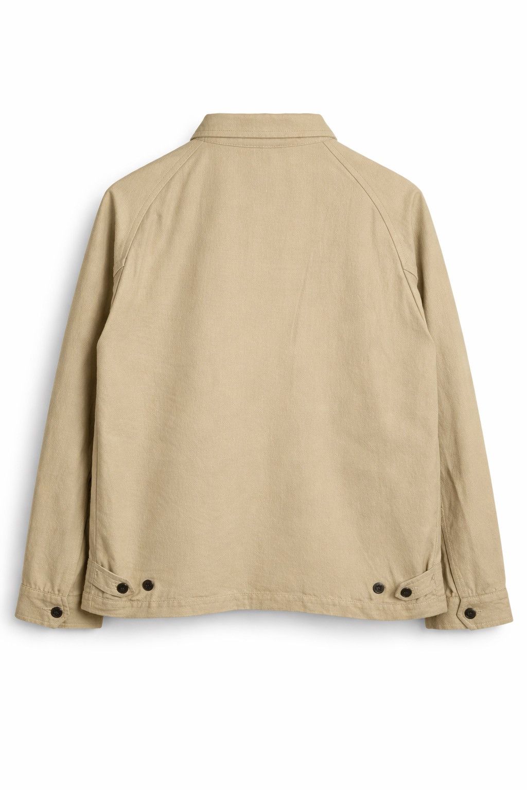 Vintage Vintage New Yorker Beige Zip Jacket – Classic Minimalist Size US M / EU 48-50 / 2 - 2 Thumbnail