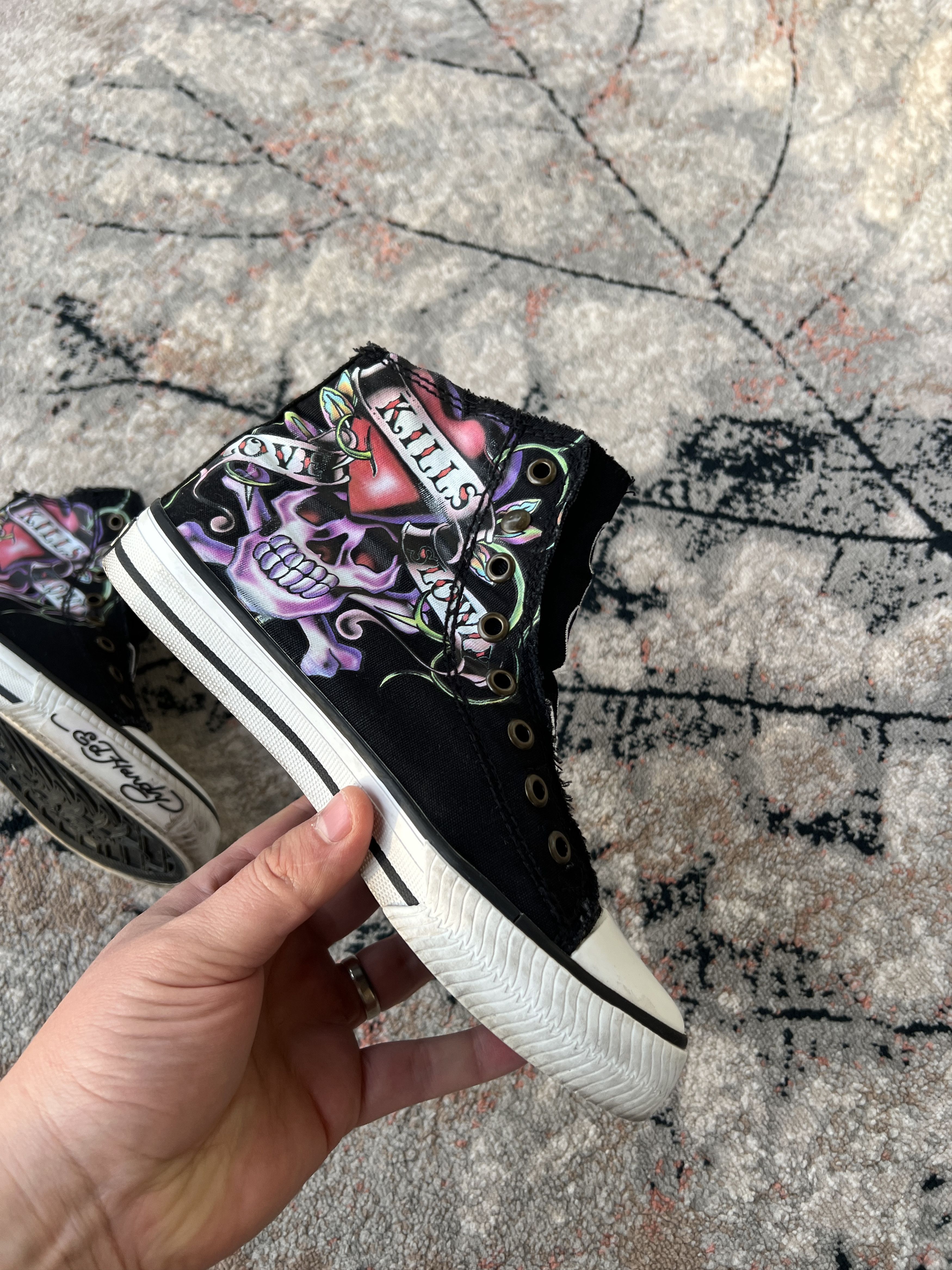 Christian Audigier Y2K Ed Hardy Christian Audigier Sneakers Size US 5 / IT 35 - 7 Thumbnail