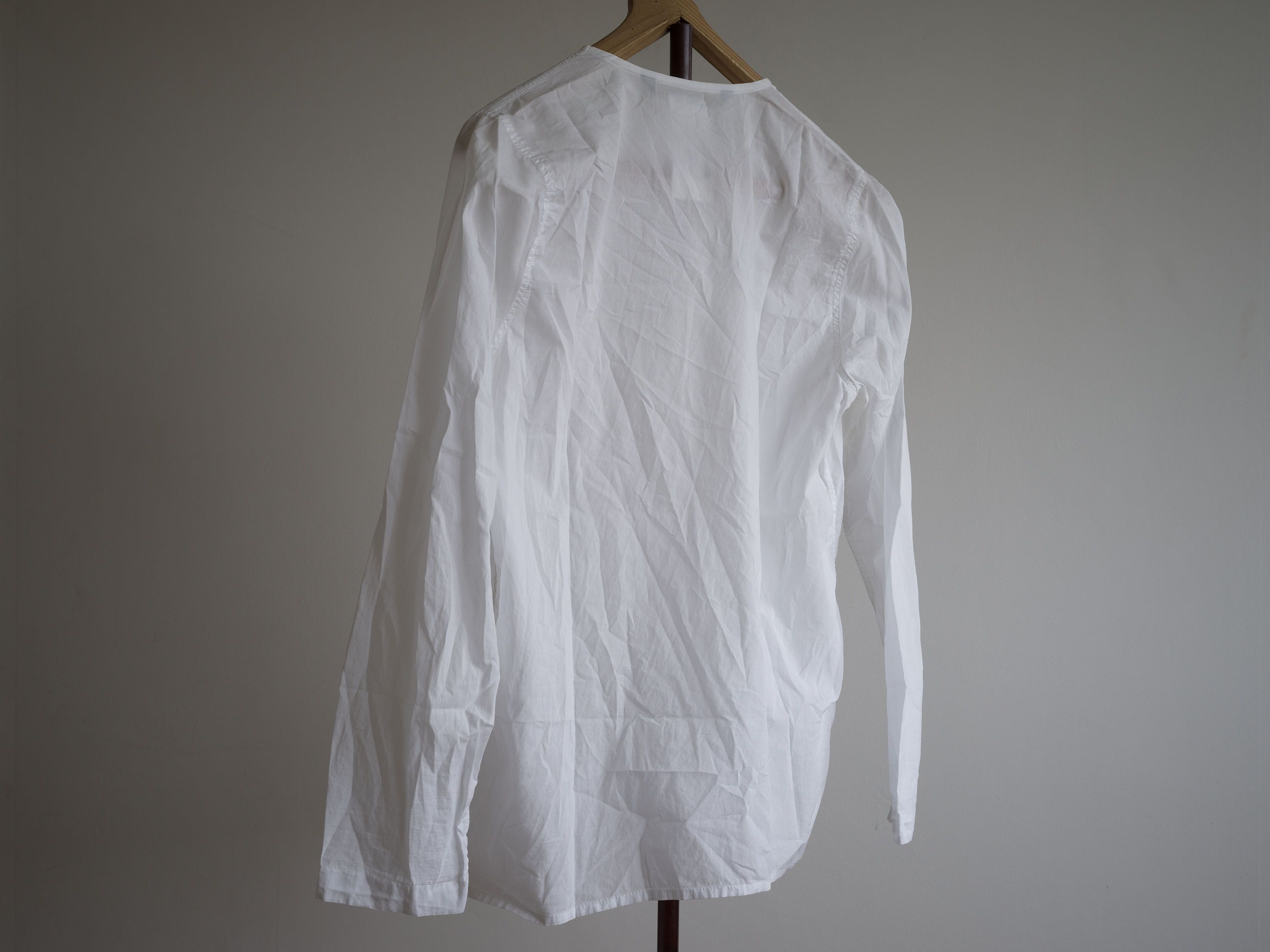 Paul Harnden Shoemakers Men's Slant Shirt White Cotton Size US M / EU 48-50 / 2 - 4 Thumbnail