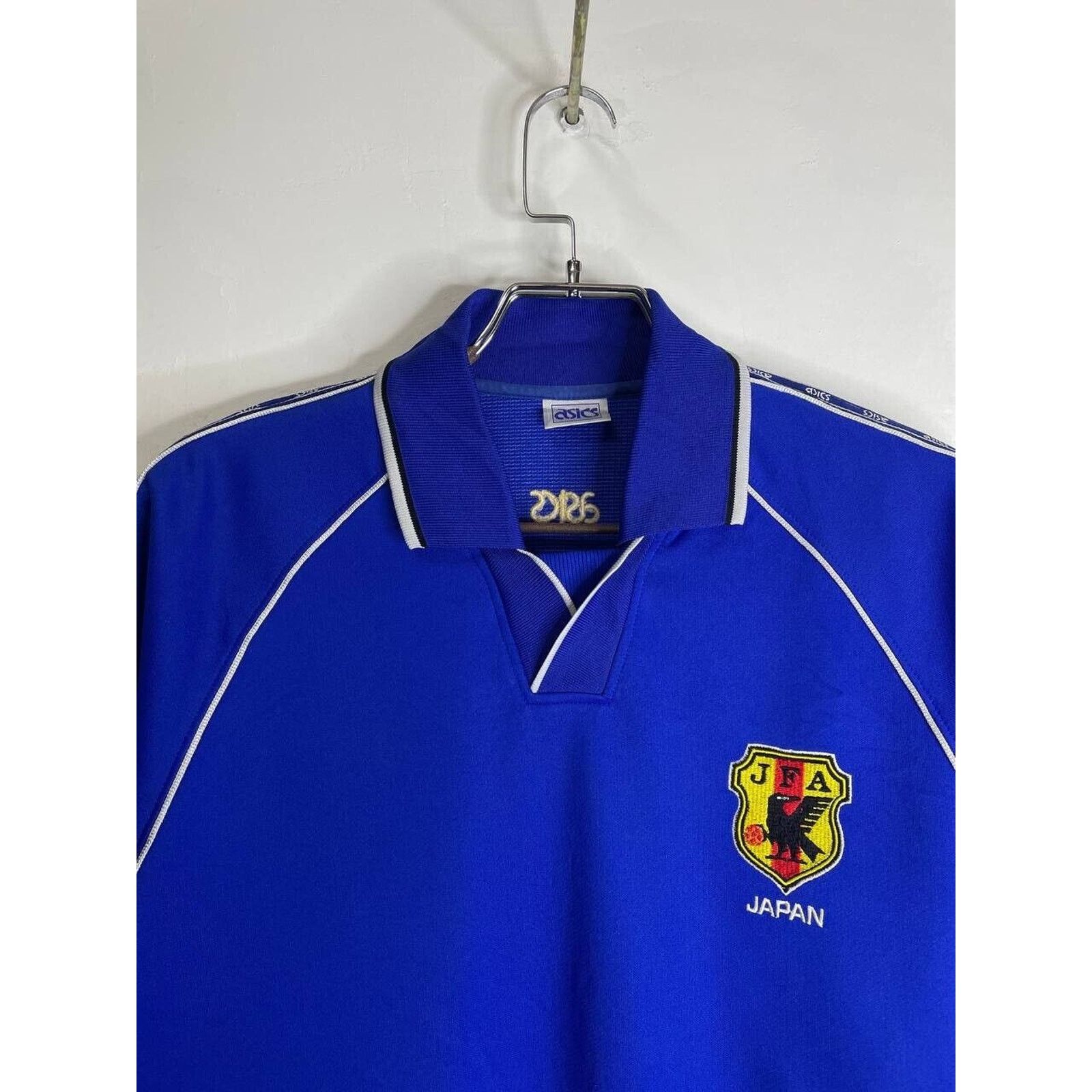 Asics × Vintage Vintage ASICS Japan National Team Sweatshirt Pullover Track Size US S / EU 44-46 / 1 - 2 Thumbnail