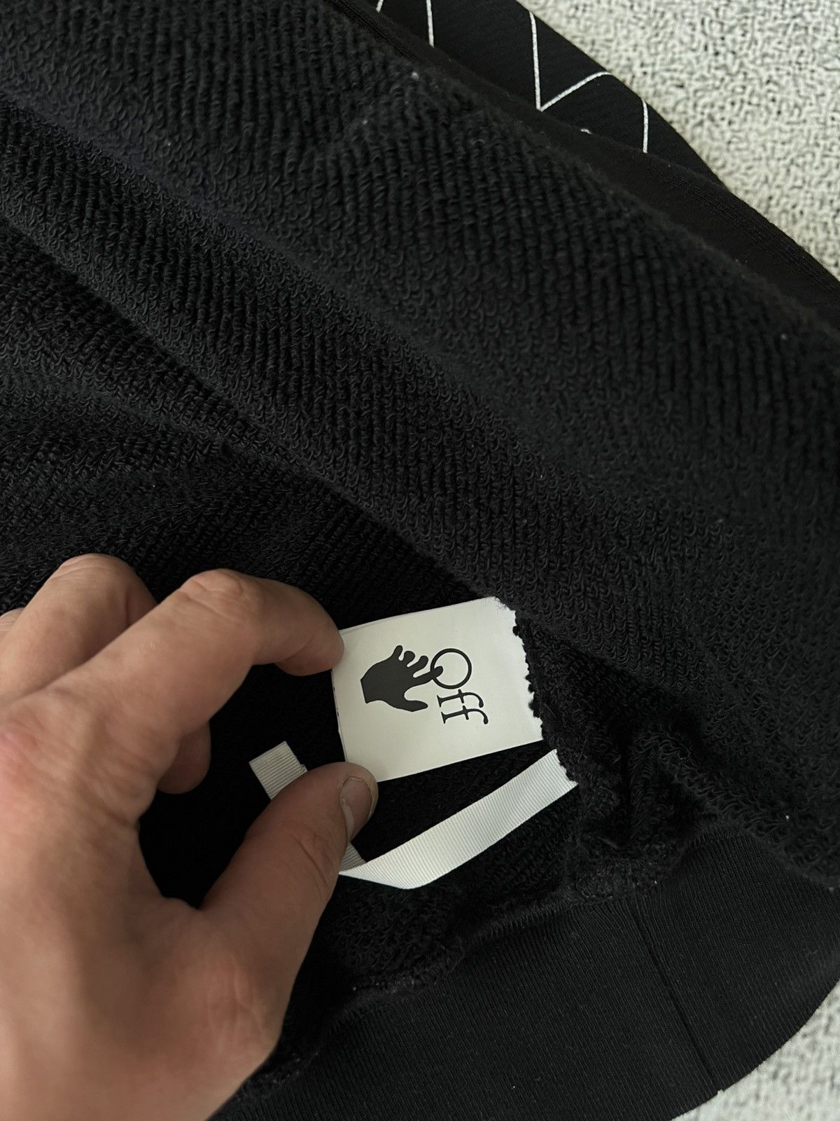 Off-White Off-White Puzzle Zip Hoodie Black M Women’s Rare Streetwear Size M / US 6-8 / IT 42-44 - 14 Thumbnail