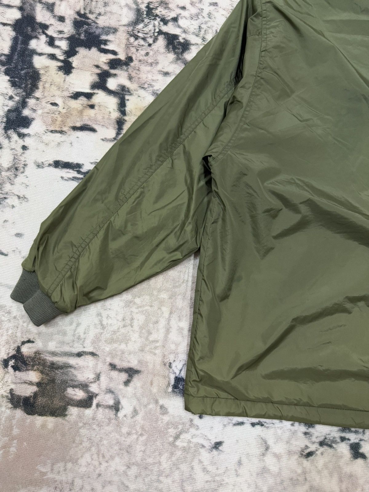 Japanese Brand × Vintage Naf nAf Rubber Label Padded Nylon Jacket Hoodie Size US XL / EU 56 / 4 - 15 Thumbnail