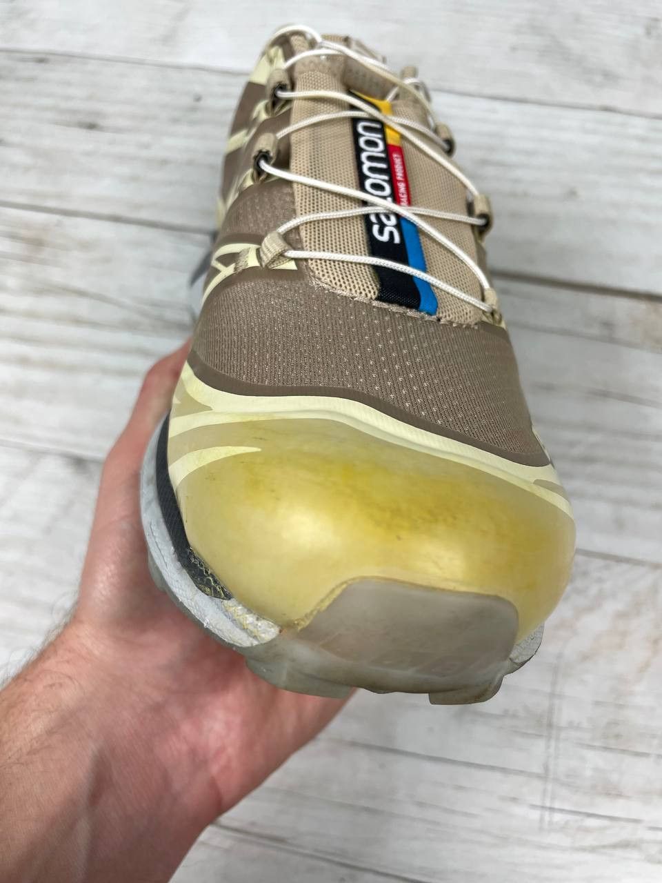 Salomon Salomon XT-6 Clear Safari Vanila Ice Sneakers Men Size US 10 Size US 10 / EU 43 - 17 Thumbnail