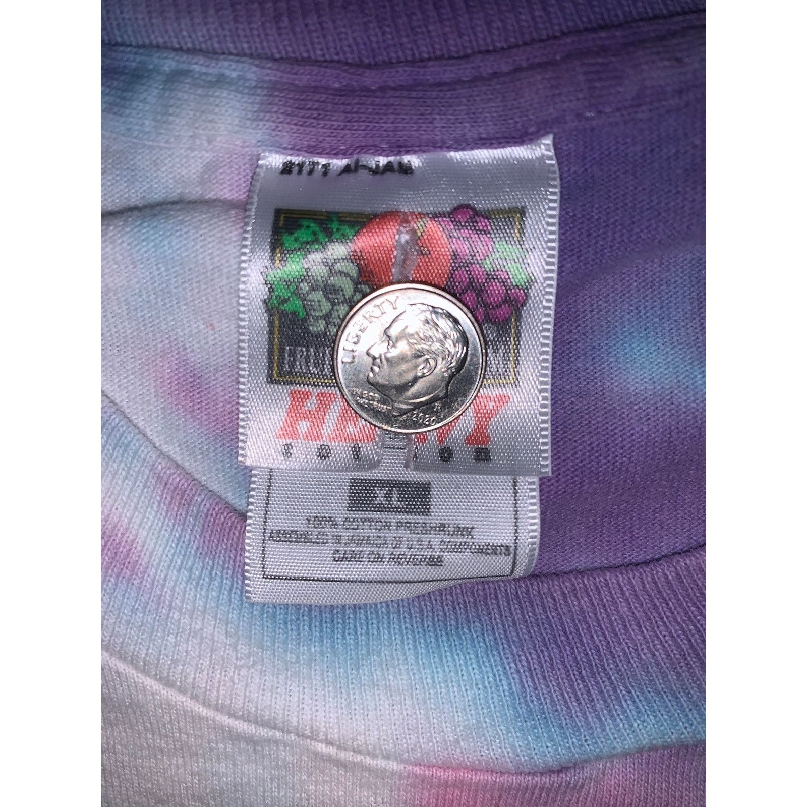 Band Tees × Other × Vintage VTG Dave Matthews Band Tour Shirt XL Tie Dye Fire Dancer Size US XL / EU 56 / 4 - 7 Thumbnail