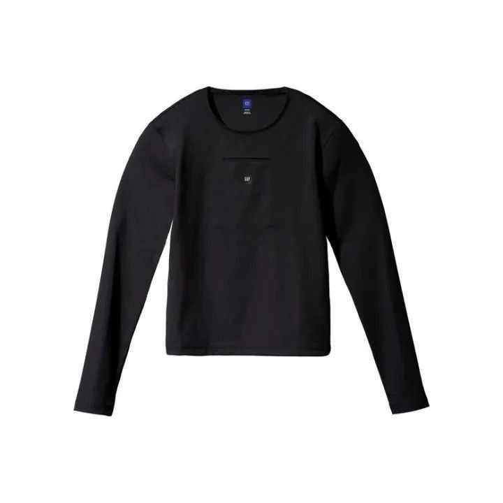 Balenciaga YEEZY x Gap x Balenciaga Black Long Sleeve Top 0079-2507 Size M / US 6-8 / IT 42-44 - 1 Thumbnail