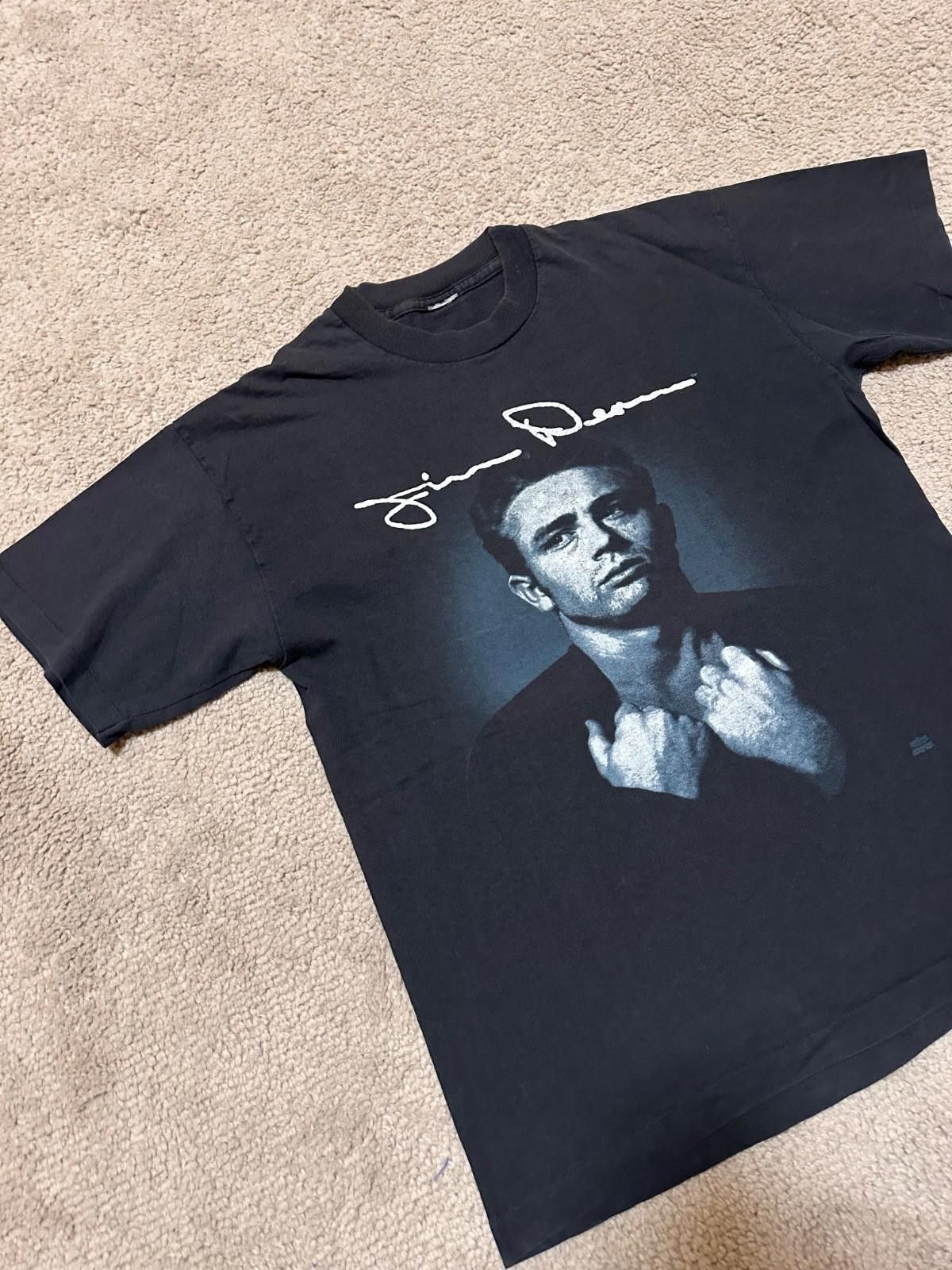 Band Tees 90s James Dean T-shirt American Actor Actress Pop Band Tee Size US M / EU 48-50 / 2 - 3 Thumbnail