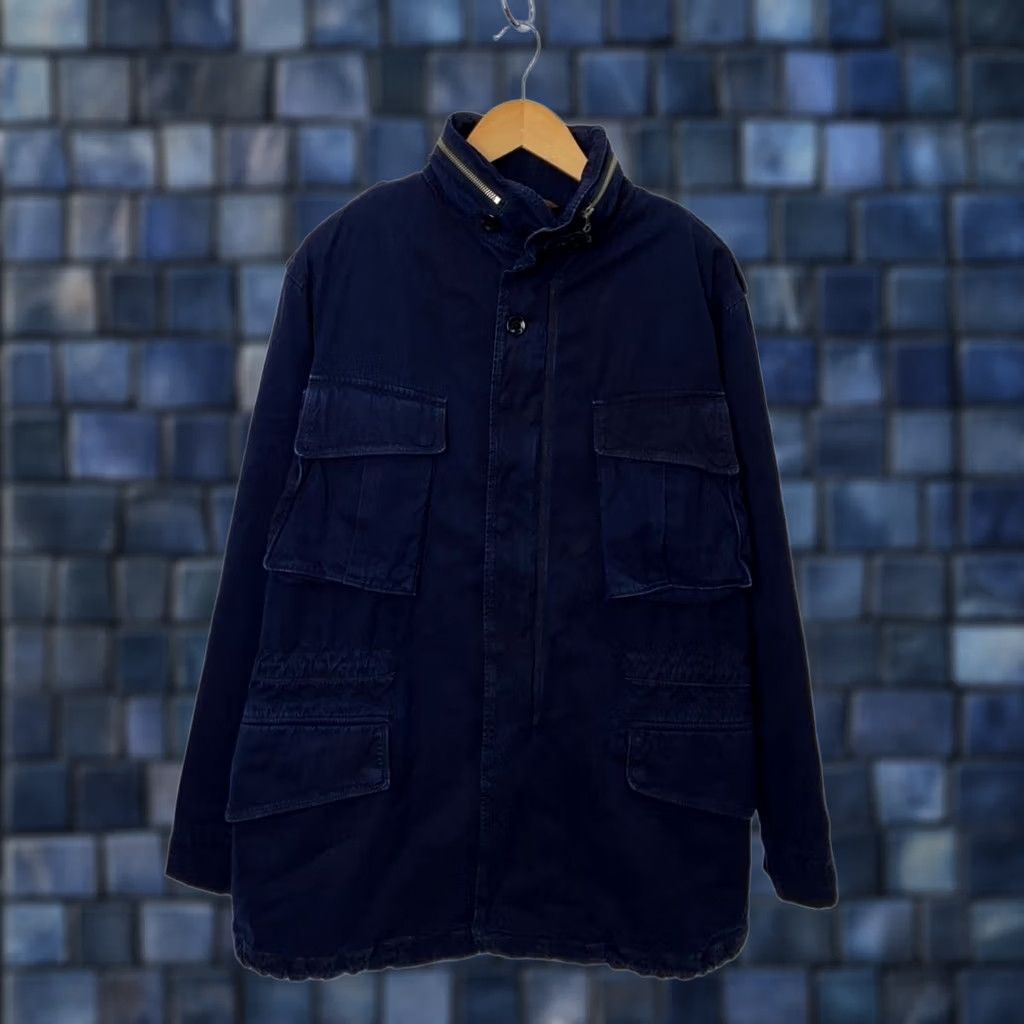 Kapital KAPITAL Indigo Military Jacket Size 4 Cotton Mens Jacket Casual Used Size US S / EU 44-46 / 1 - 1 Thumbnail