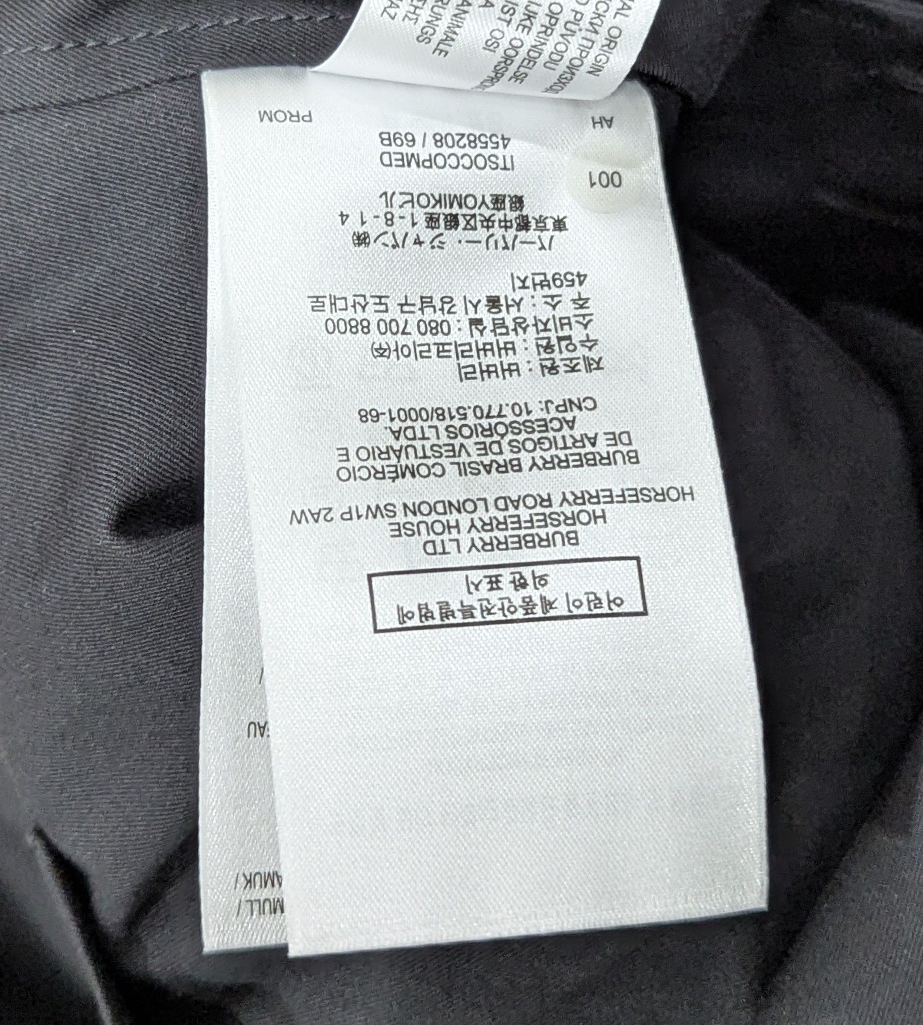 Burberry Burberry Paneled Cotton Gabardine Car Coat Black 48 US 38 Size US M / EU 48-50 / 2 - 9 Thumbnail