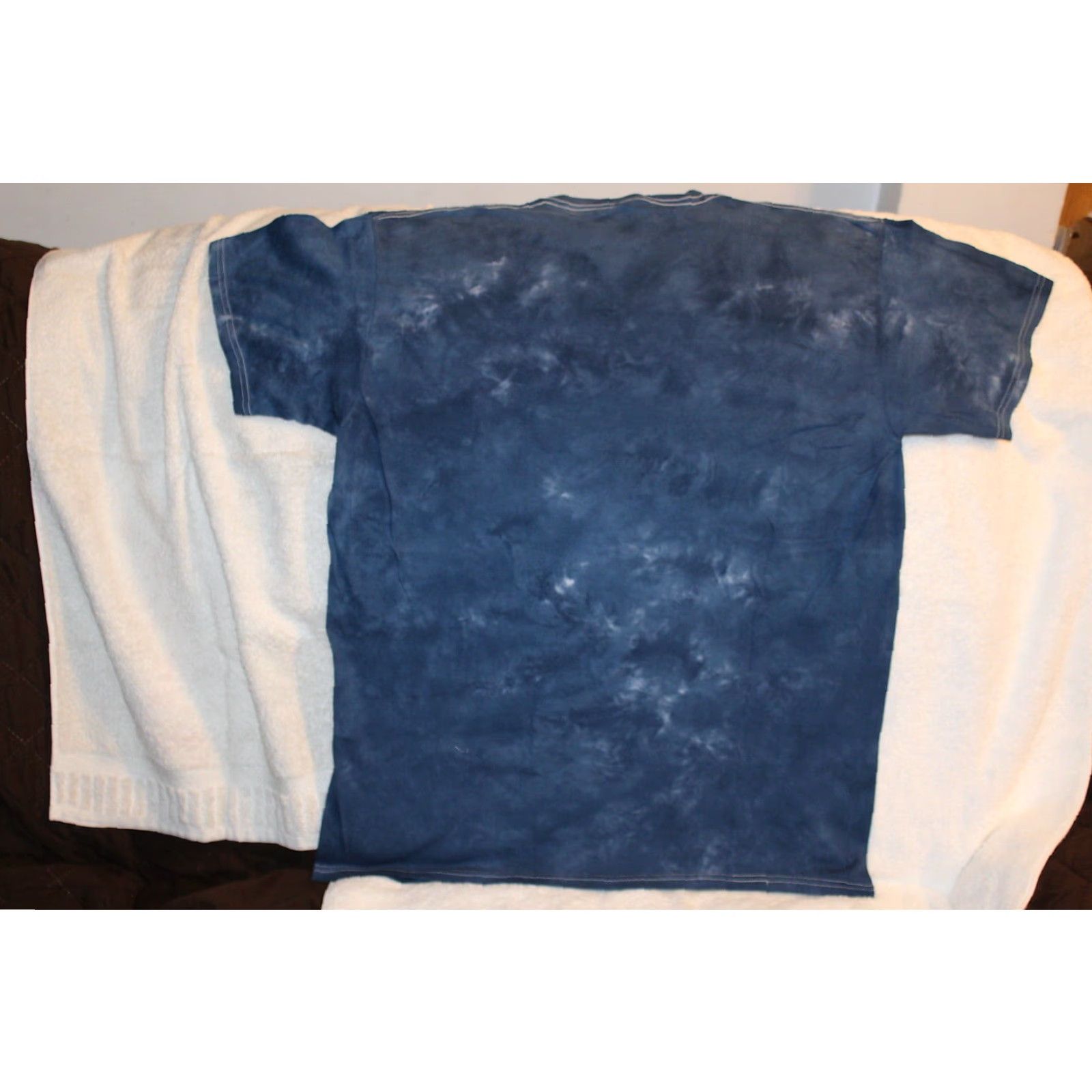 Vintage VINTAGE Unbranded T-Shirt Men 2XL Short Sleeve Blue Graphic Eagle American Flag T-Shirt 2000s Size US XXL / EU 58 / 5 - 3 Thumbnail