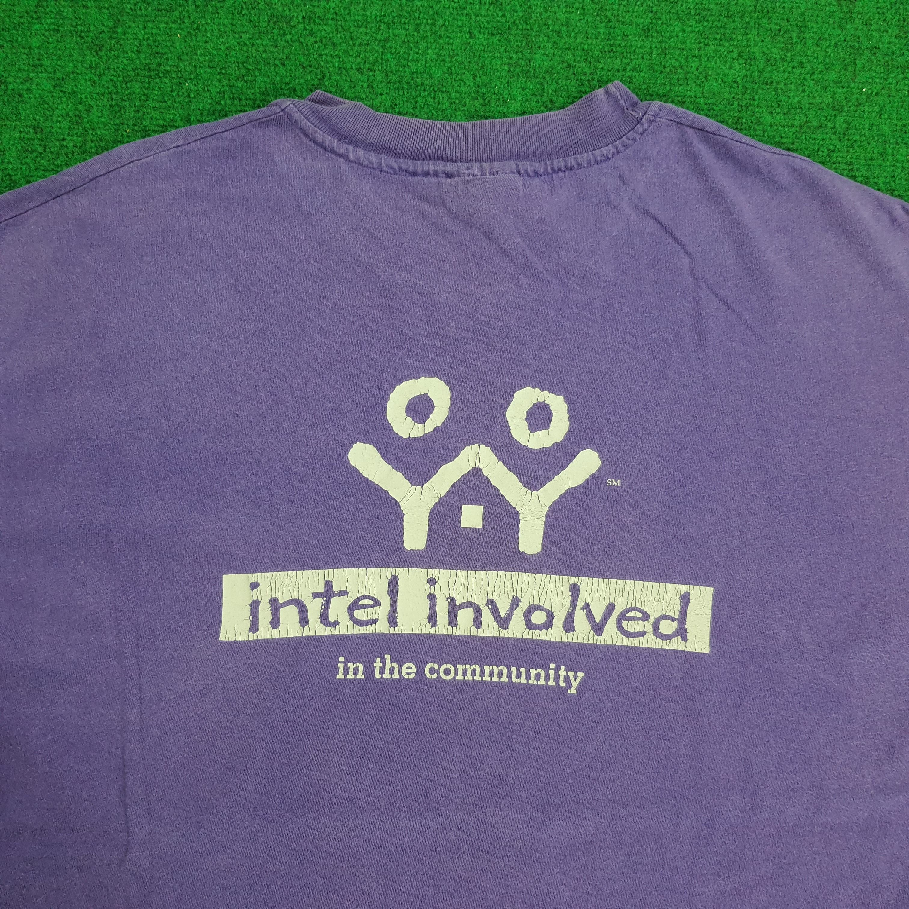 Microsoft INTEL Involved Microsoft Computer T-shirt Size US XL / EU 56 / 4 - 2 Thumbnail