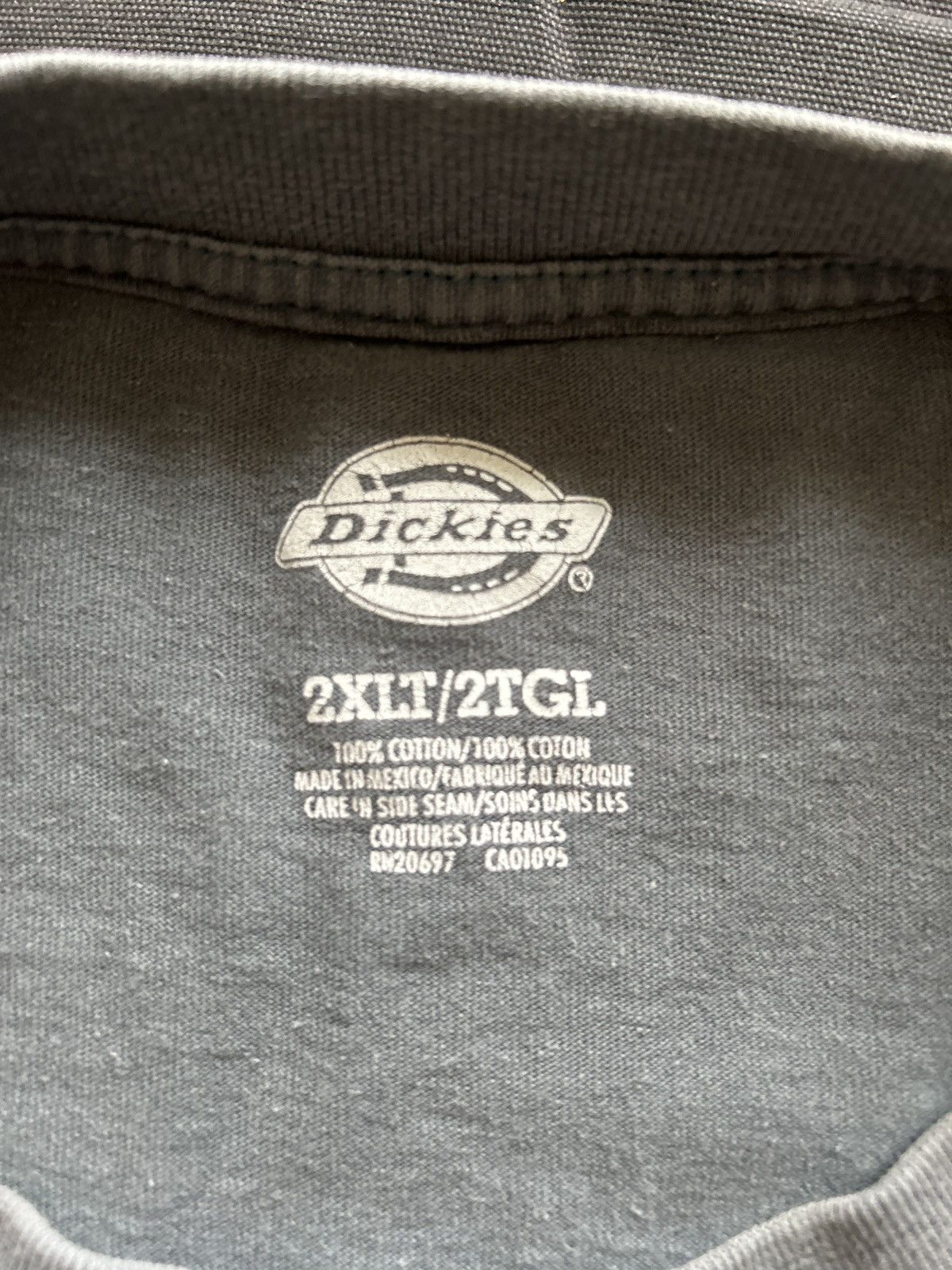 Dickies Faded Worn Dickies Tee Size US XXL / EU 58 / 5 - 3 Thumbnail