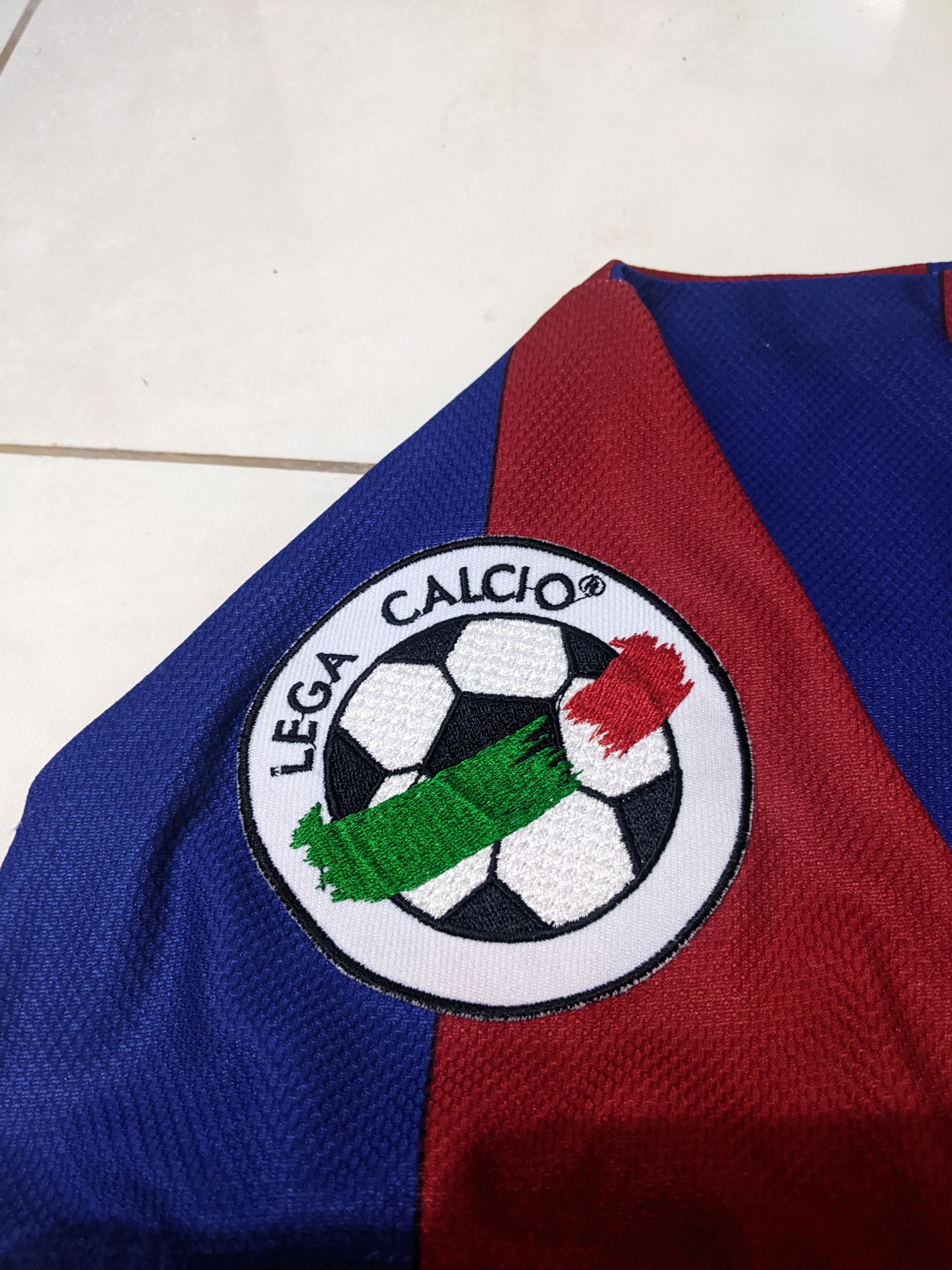 Diadora Bologna 1997-98 home BAGGIO Jersey football shirt Size US L / EU 52-54 / 3 - 8 Thumbnail