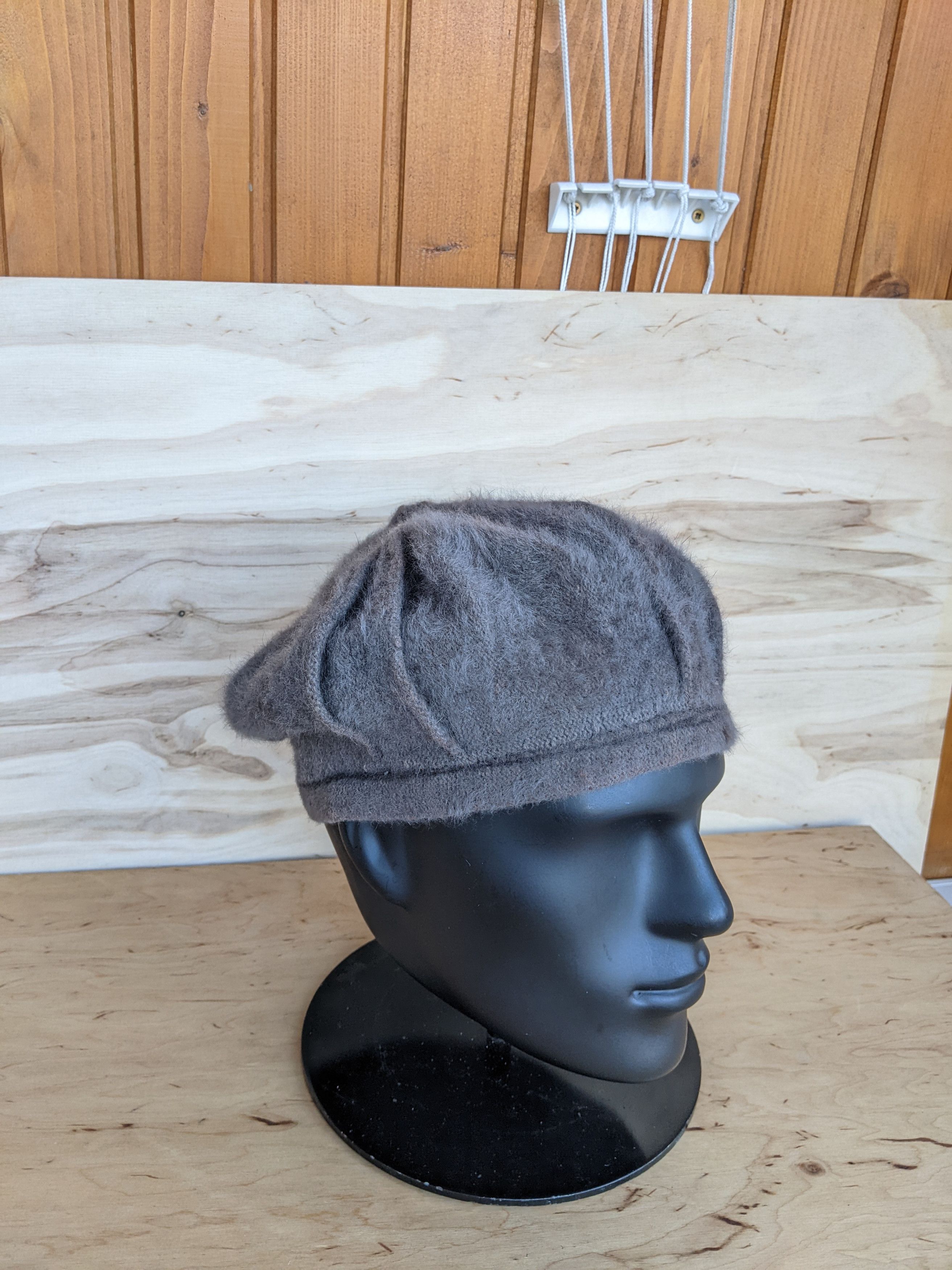 Japanese Brand Vintage Mohair Cashemere Beret Bucket Hat Kangol Size ONE SIZE - 2 Thumbnail