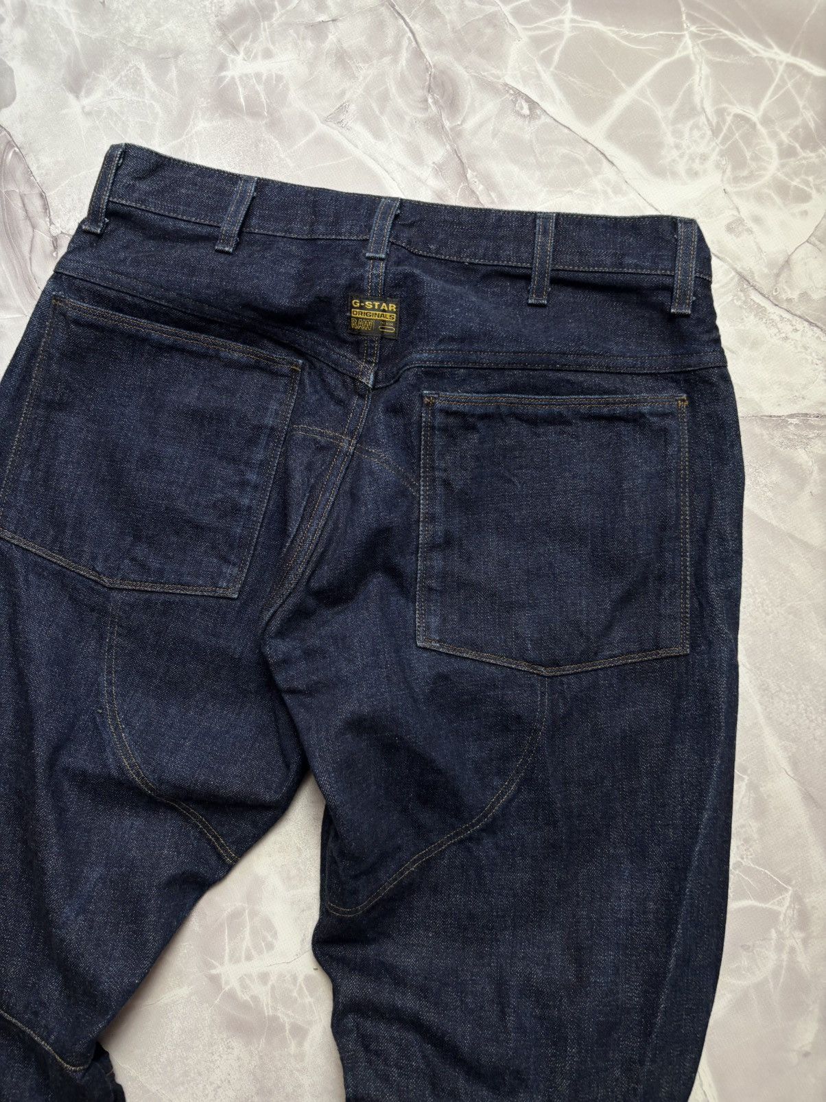 G-Star G-Star Elwood x 14 oz Red Listing Selvedge 3D 34x32 Size US 34 / EU 50 - 11 Thumbnail