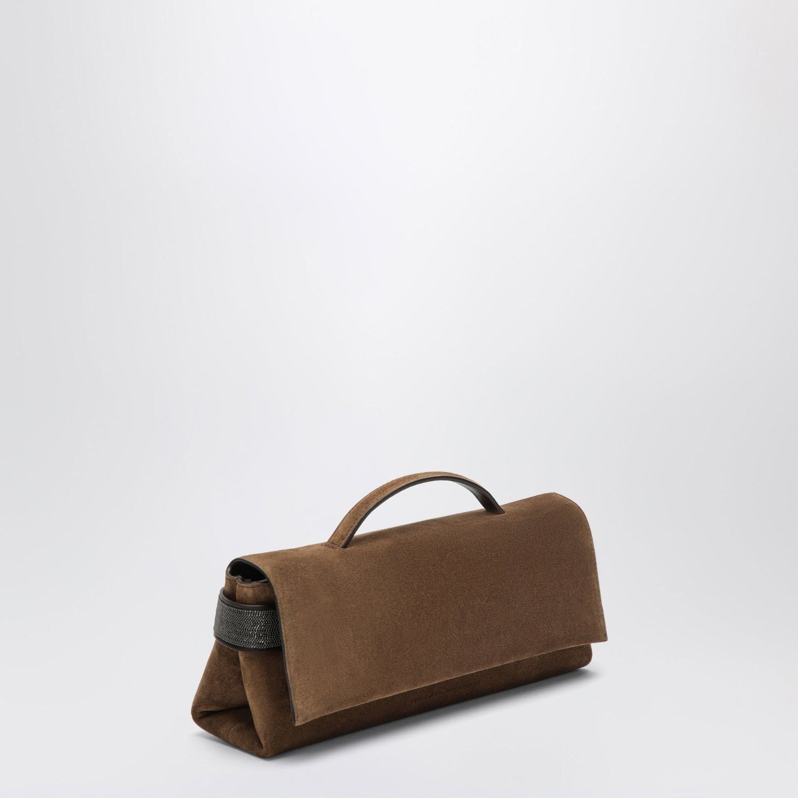 Brunello Cucinelli BRUNELLO CUCINELLI Essence Caramel Clutch Bag New & Authenti Size ONE SIZE - 2 Thumbnail