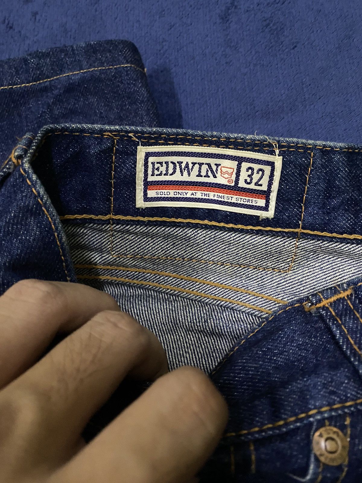 Edwin Vintage 90s Edwin ST704 Denim Jeans Size US 32 / EU 48 - 6 Thumbnail