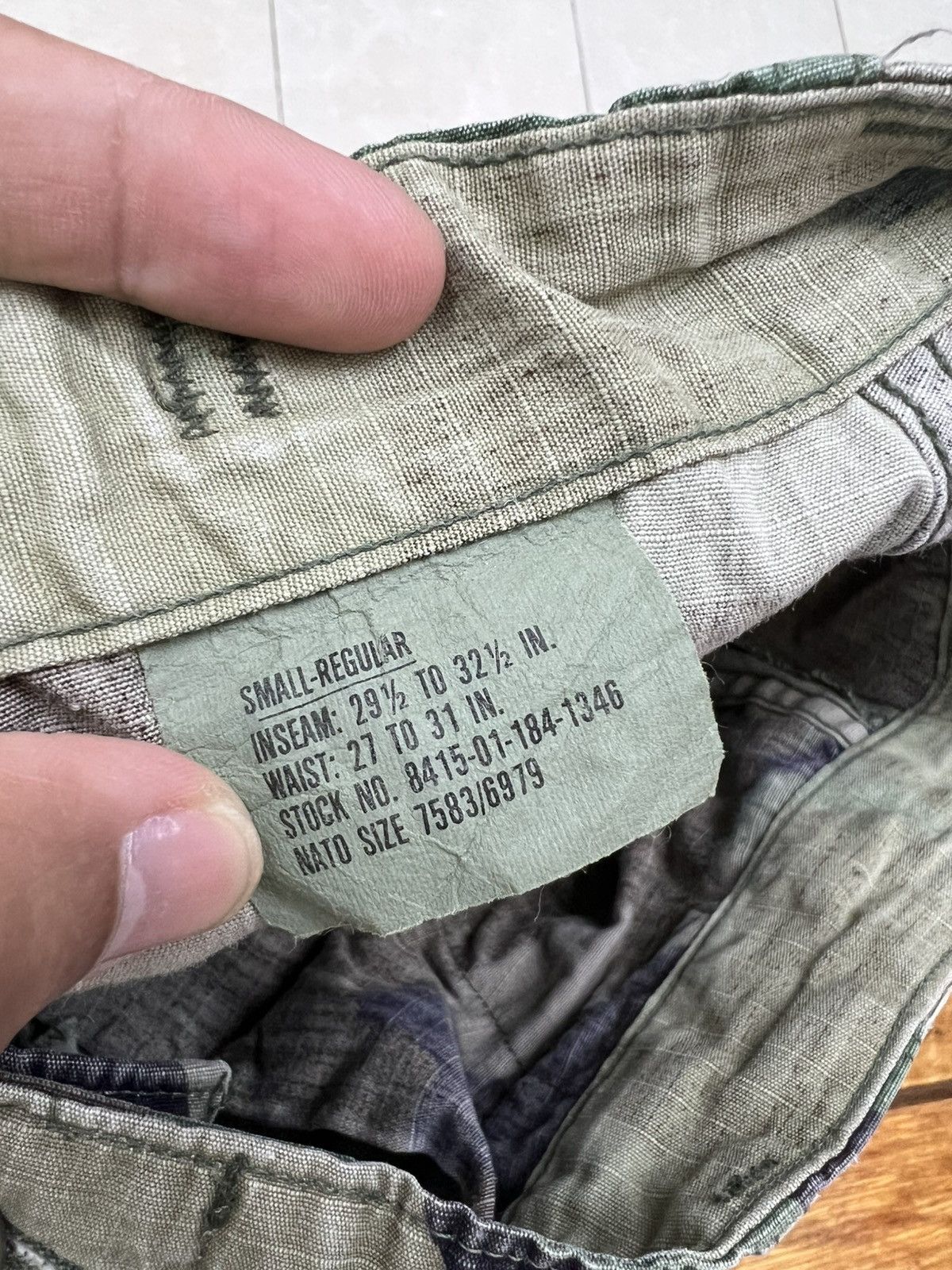 Avirex US Army 1988 Hot Weather Woodland Camo Combat Trousers OG Size US 32 / EU 48 - 10 Thumbnail