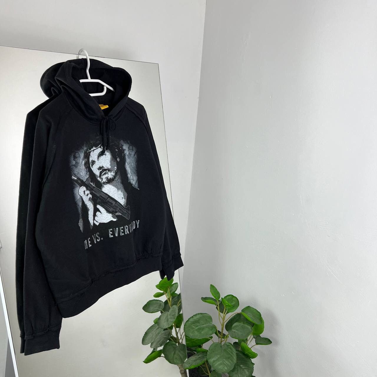 Vintage Gangsta Jesus Vintage Hoodie Distressed Japanese Y2K Style Size US L / EU 52-54 / 3 - 3 Thumbnail