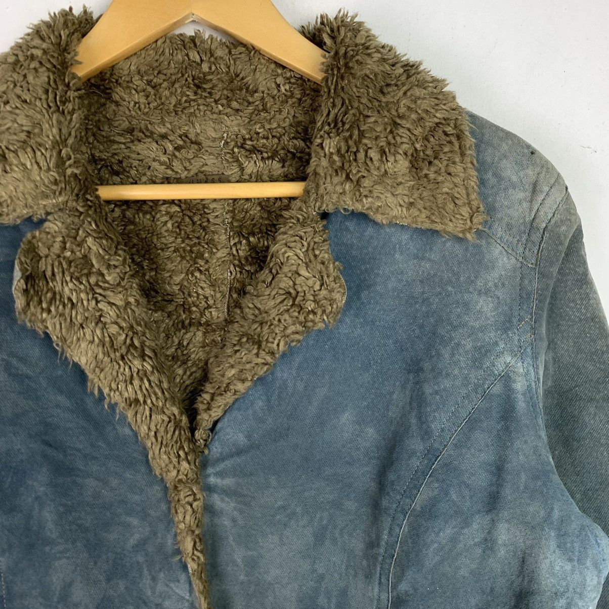 Guess × Vintage Vintage Guess Blue Sherpa Jacket Size US M / EU 48-50 / 2 - 3 Thumbnail