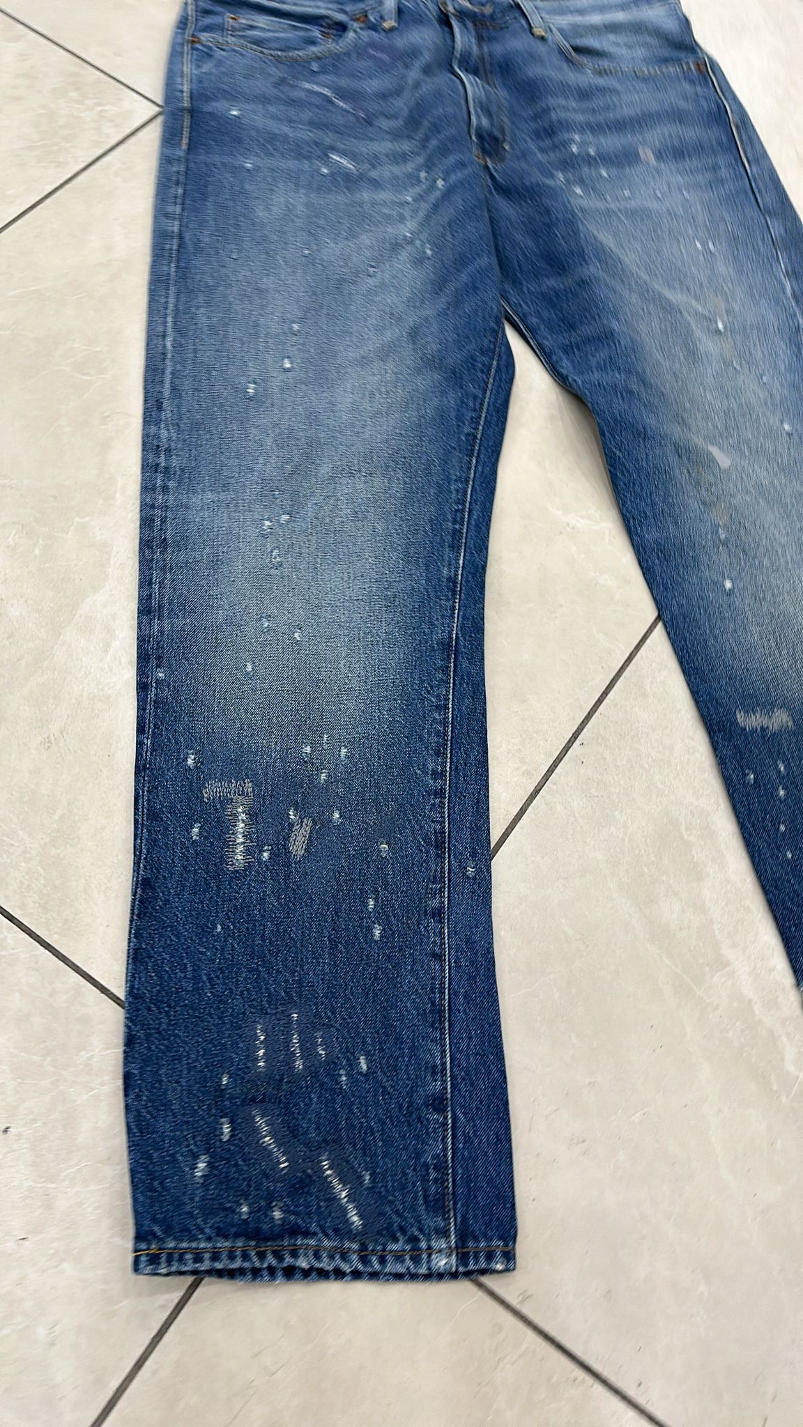 Levi's Vintage Clothing LVC Levi's Vintage Clothing 1954 501Z XX BigE Selvedge Jeans Size US 36 / EU 52 - 9 Thumbnail