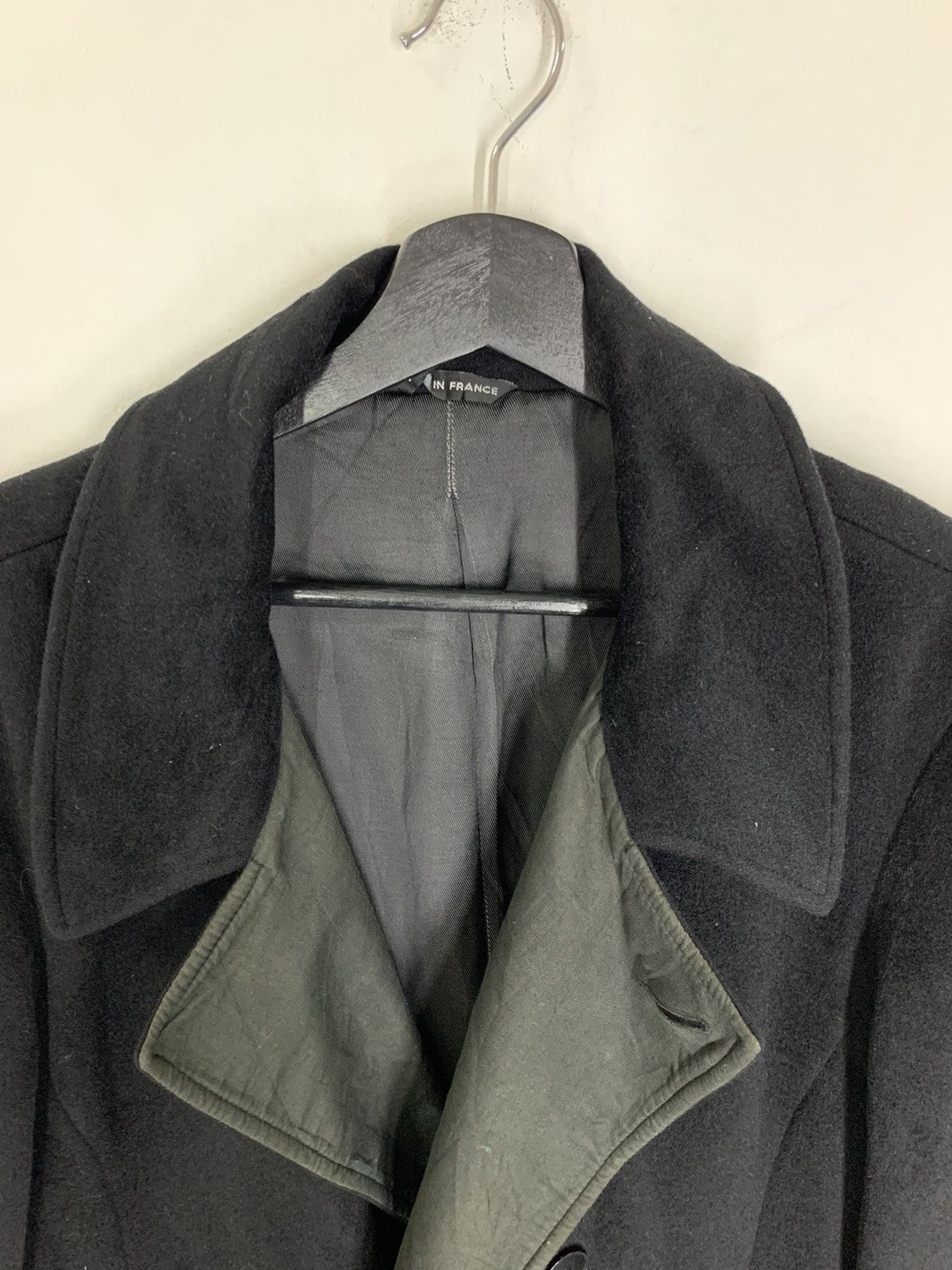 agnes b. Agnes B. Wool Double Breasted Overcoat Vintage Size US L / EU 52-54 / 3 - 9 Thumbnail
