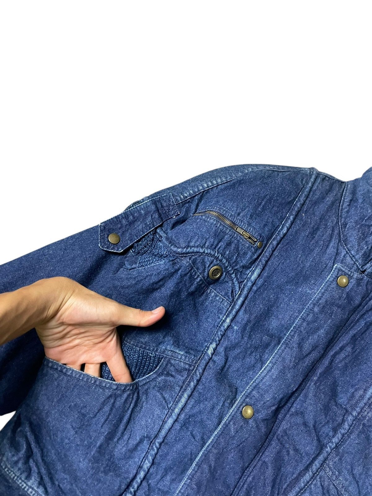 Japanese Brand Dayton Springs Brand Denim Jacket (68) Size US XS / EU 42 / 0 - 10 Thumbnail