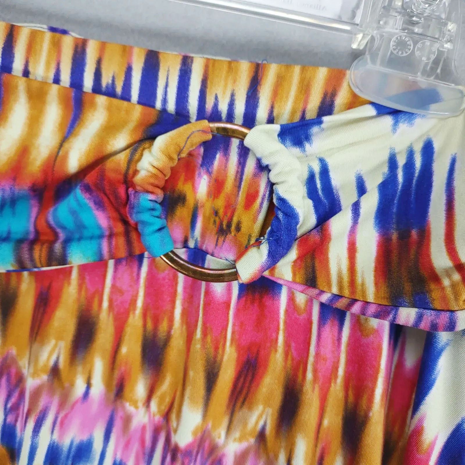 Other Robert Louis Women's M Colorful Tie Dye Maxi Skirt Size 30" / US 8 / IT 44 - 2 Thumbnail