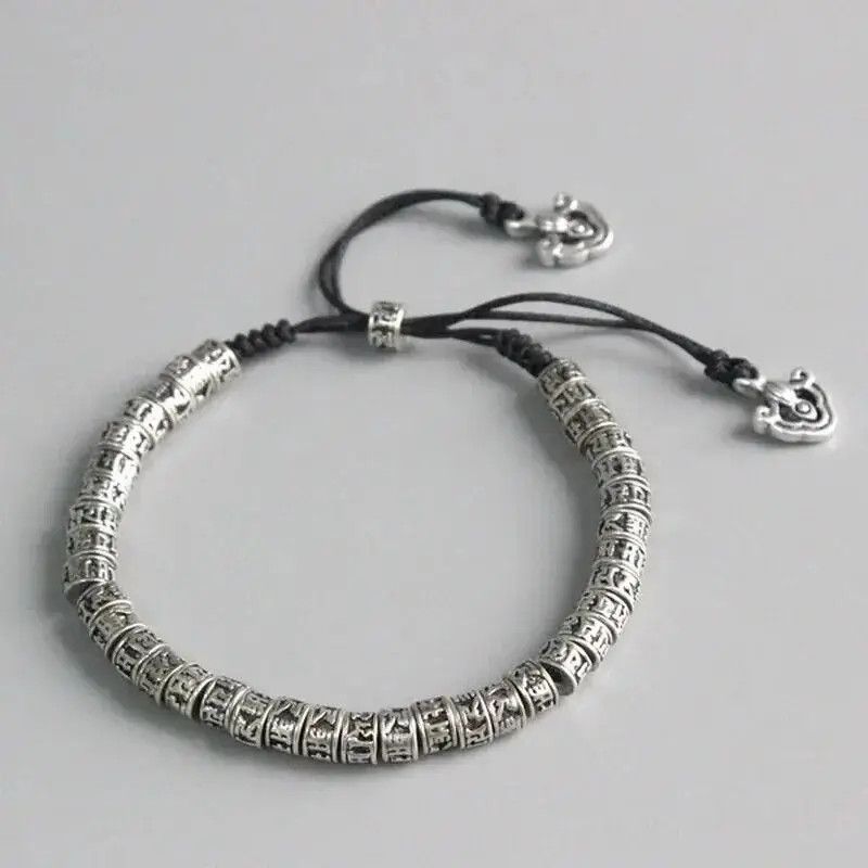 Jewelry Ancient Bracelet Gothic Tibetan Punk Beads Size ONE SIZE - 2 Thumbnail