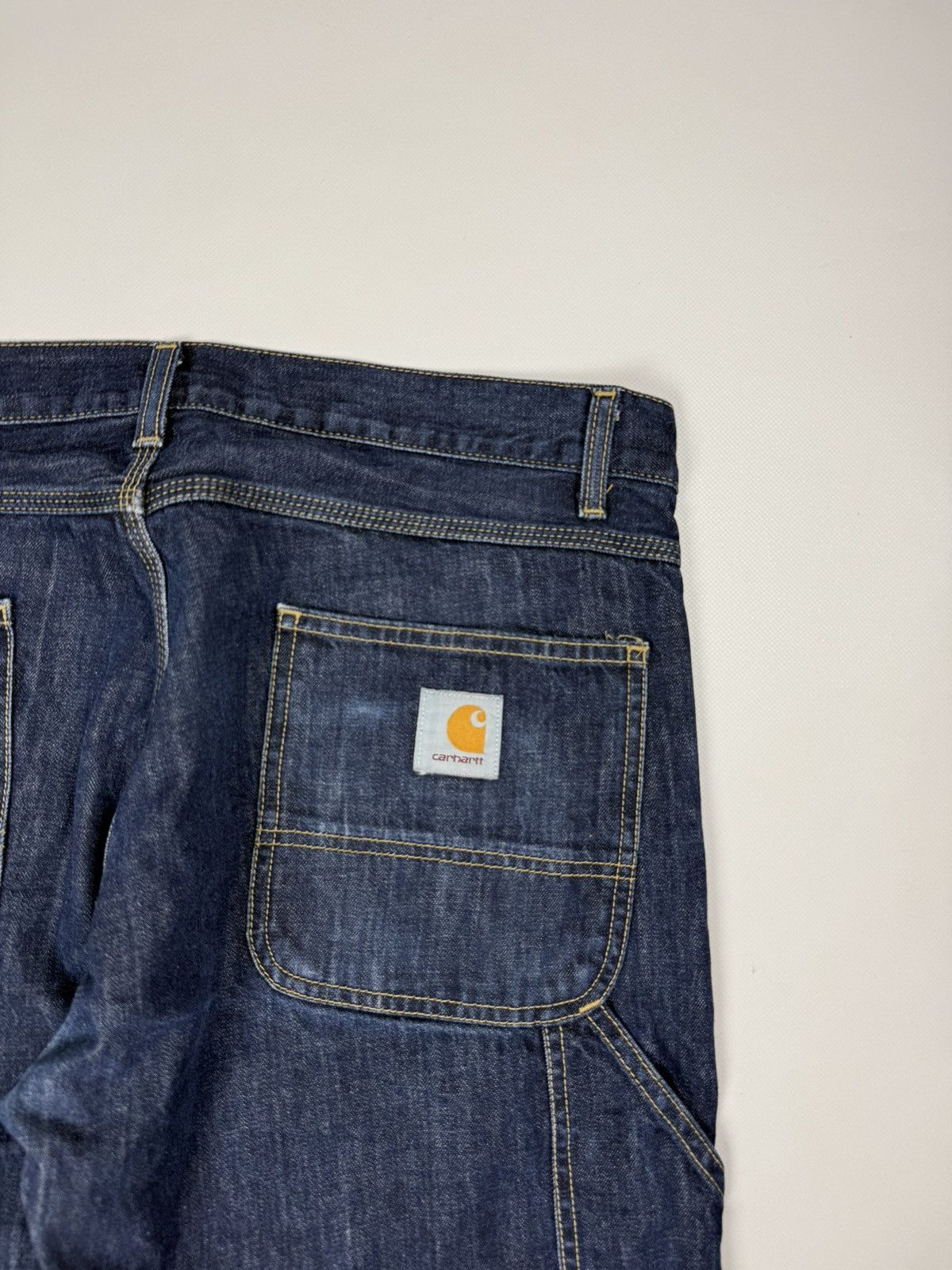 Carhartt Carhartt Men’s Fort Carpenter Workwear Denim Jeans Pants Size US 36 / EU 52 - 8 Thumbnail