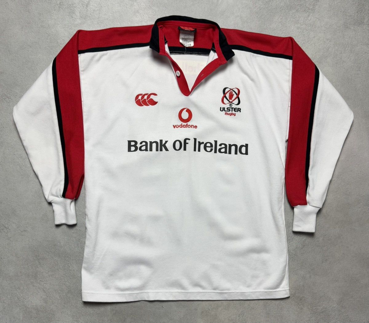 Canterbury of New Zealand Ulster 2004 Rugby Shirt Jersey Long Sleeve Canterbury Size US M / EU 48-50 / 2 - 1 Thumbnail