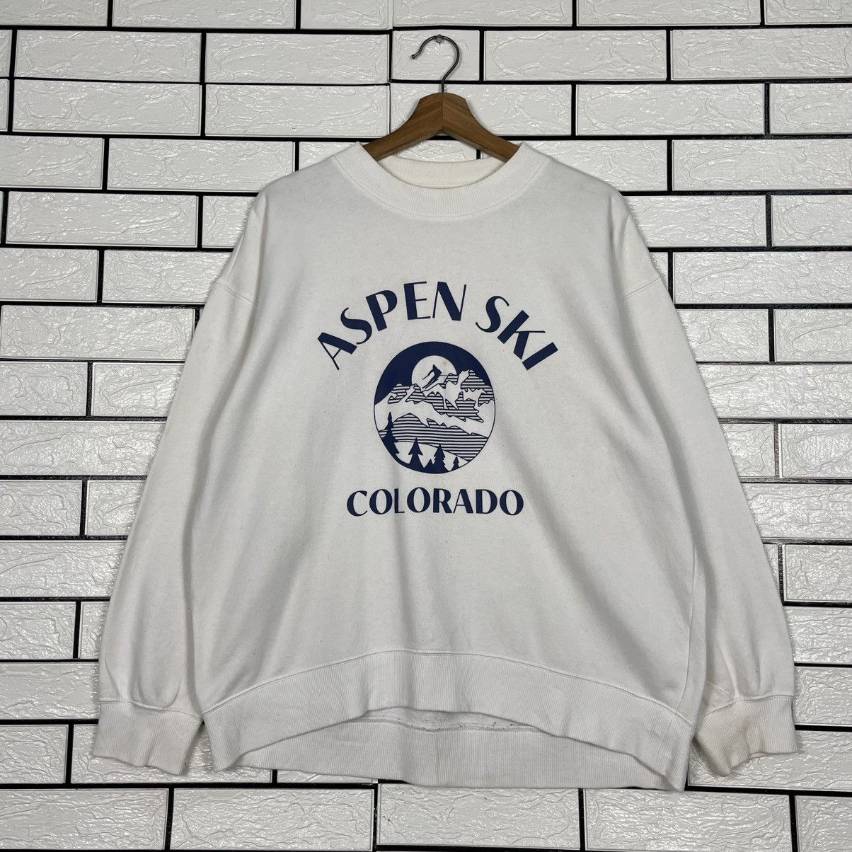 Japanese Brand Aspen Ski Colorado Crewneck Sweatshirt Size US L / EU 52-54 / 3 - 1 Thumbnail