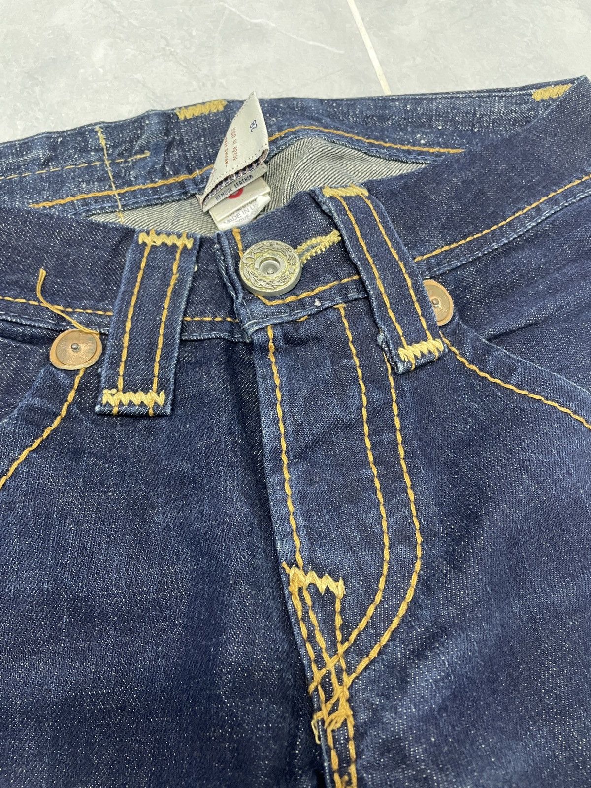 True Religion × Vintage DARK BLUE TRUE RELIGION MADE IN USA DENIM PANT Size US 28 / EU 44 - 7 Thumbnail