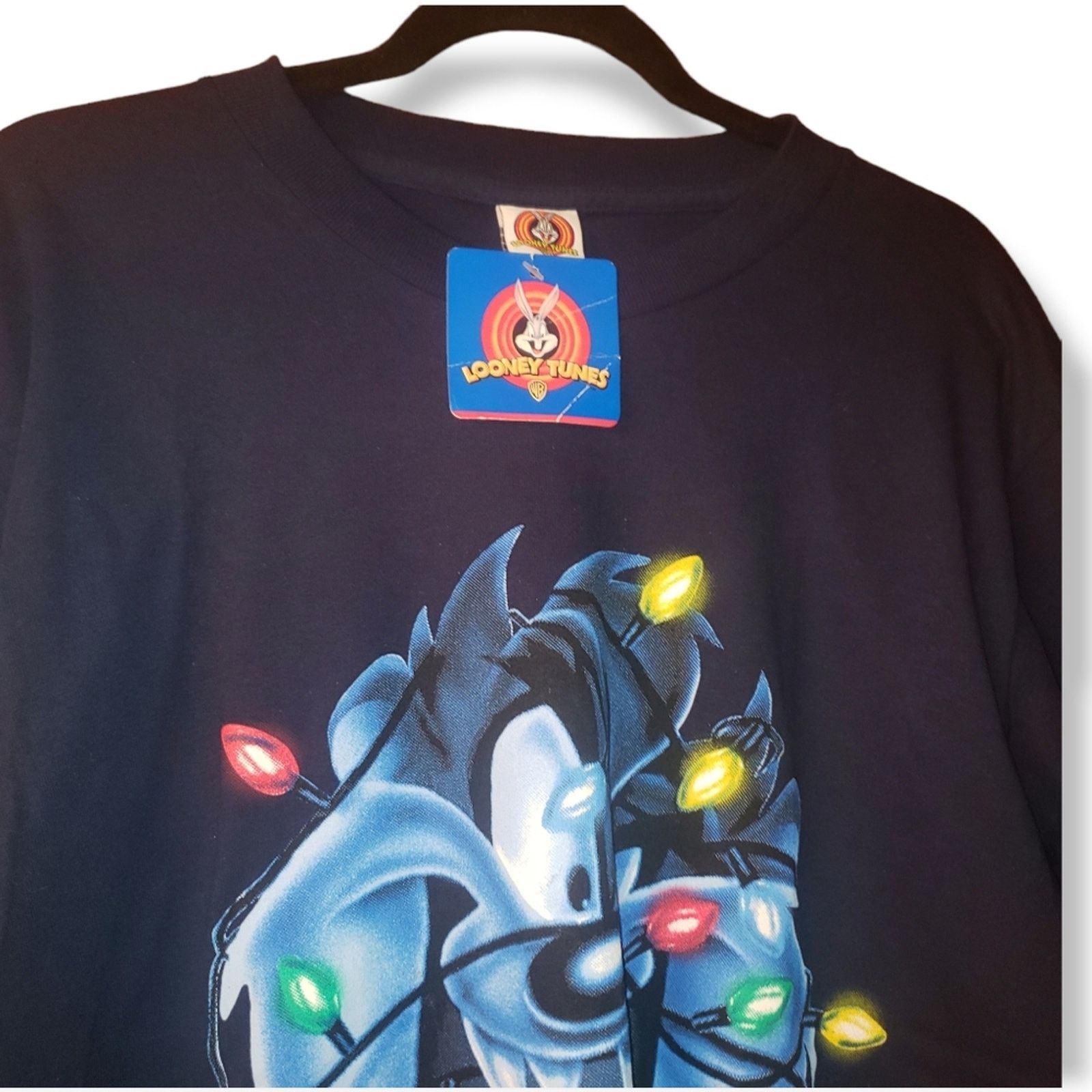 Warner Bros VINTAGE NWT Dead stock Taz Devil Looney Tunes sz L Size US L / EU 52-54 / 3 - 2 Thumbnail
