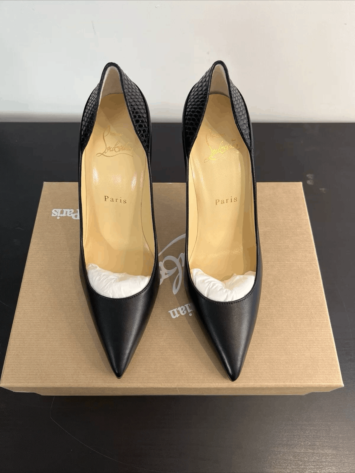 Christian Louboutin Christian Louboutin Masstricht Pump 100 Nappa Black UK 3 Size US 5.5 / IT 35.5 - 7 Thumbnail