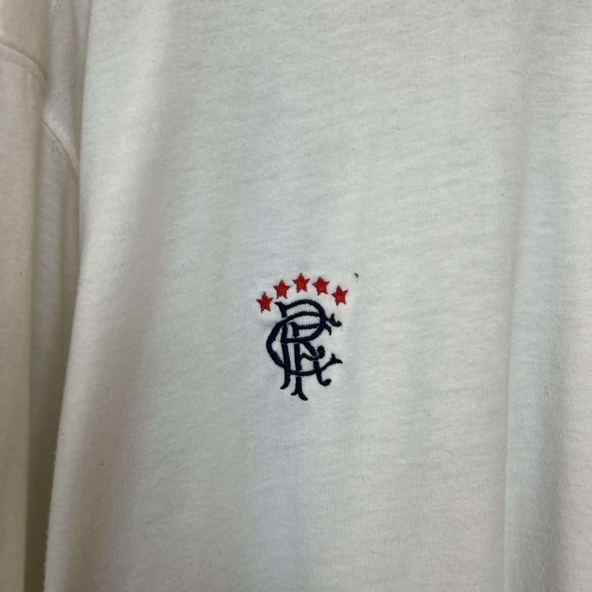 Umbro Vintage Umbro FC Rangers Small logo 2005 cotton soccer tee Size US XL / EU 56 / 4 - 3 Thumbnail