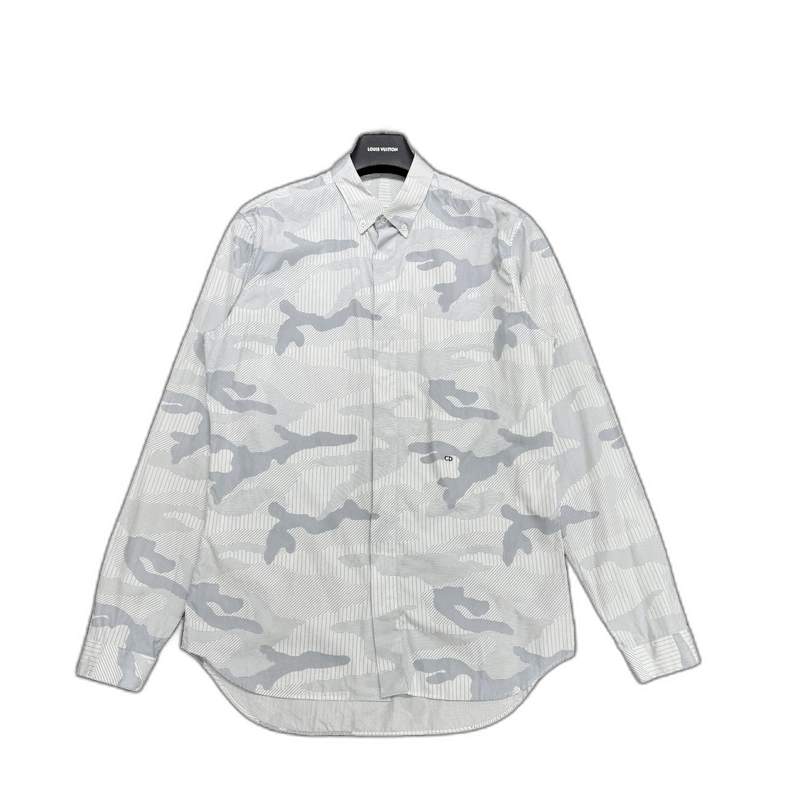Dior Dior Camouflage Long Sleeve Shirt Size US M / EU 48-50 / 2 - 1 Thumbnail