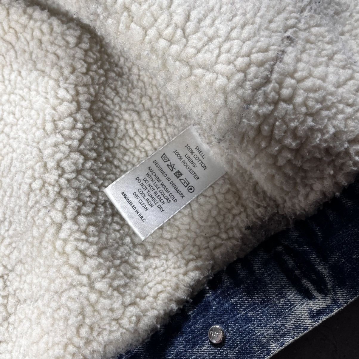 Han Kjobenhavn Vintage Han Kjobenhavn Patchwork Sherpa Trucker Denim Jacket Size US S / EU 44-46 / 1 - 17 Thumbnail