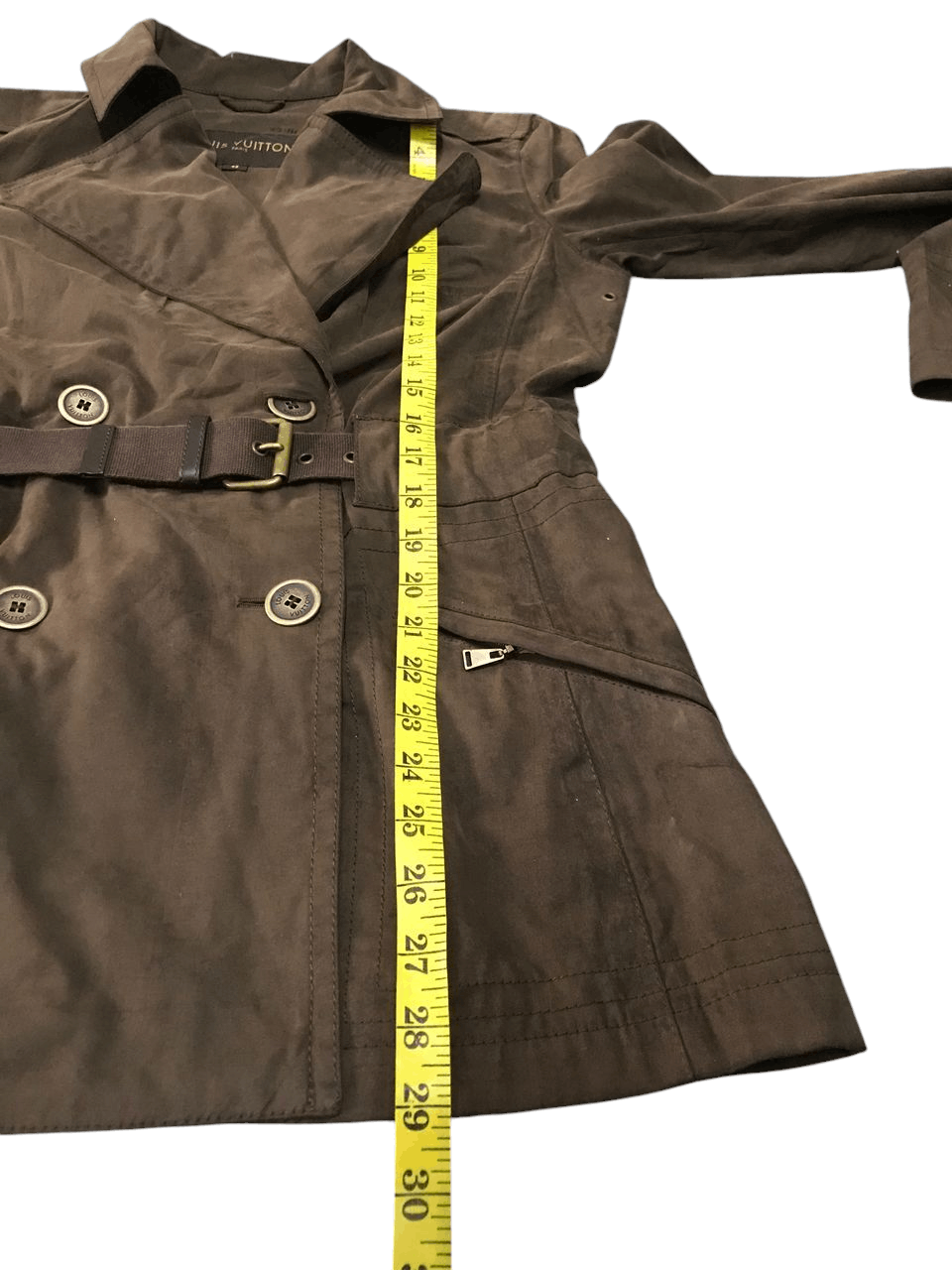 Louis Vuitton Vintage Louis Vuitton Trench Jacket Size M / US 6-8 / IT 42-44 - 6 Thumbnail
