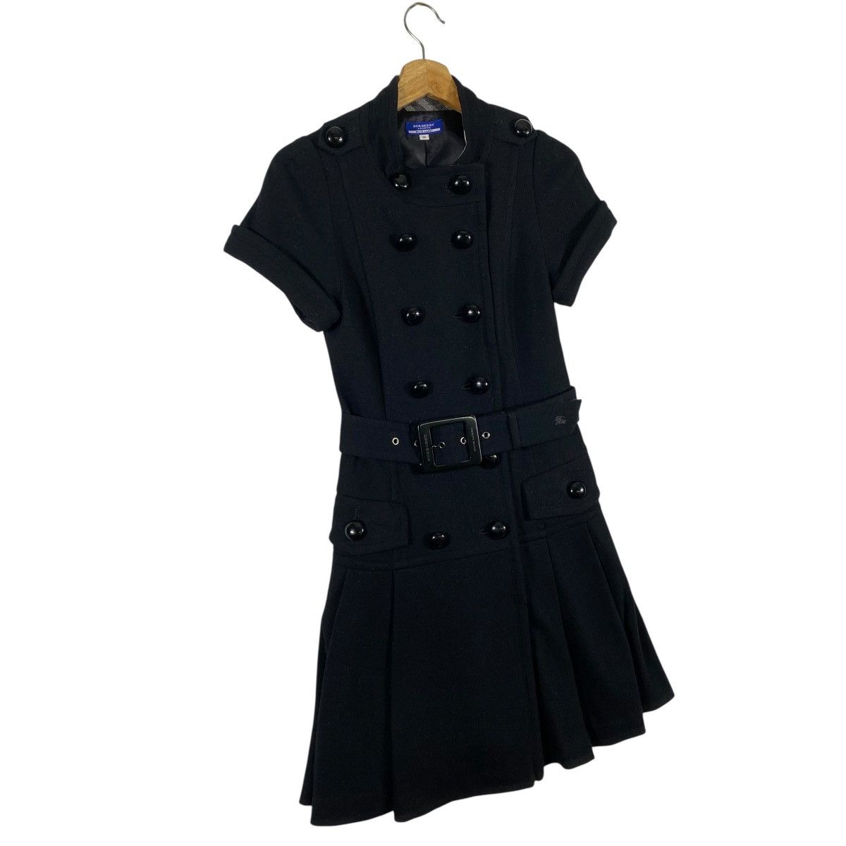 Burberry Burberry Blue Label Dress Wool Button Size 38 Black Color Size XS / US 0-2 / IT 36-38 - 3 Thumbnail