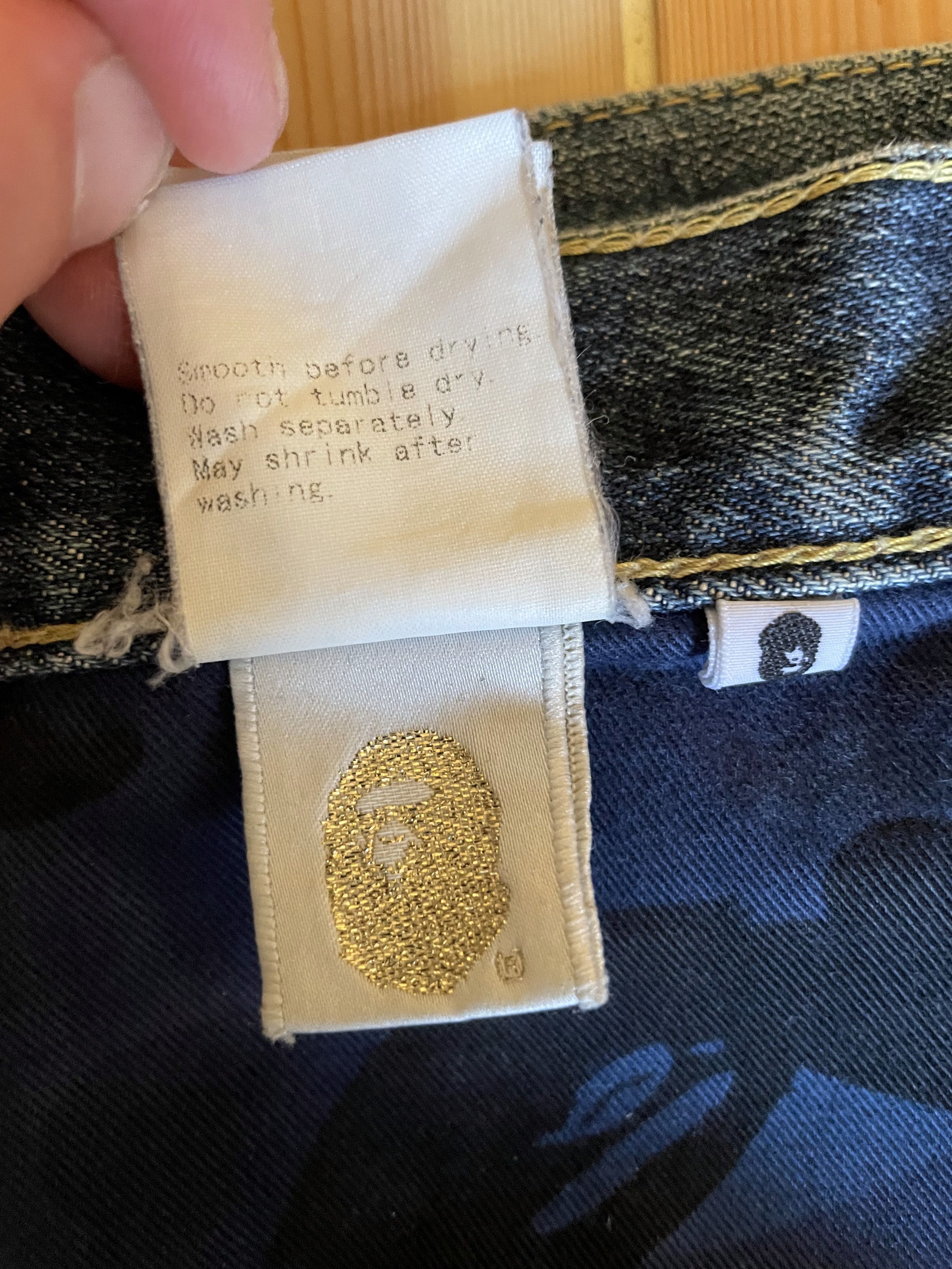 Bape Bape Jeans Size US 36 / EU 52 - 7 Thumbnail